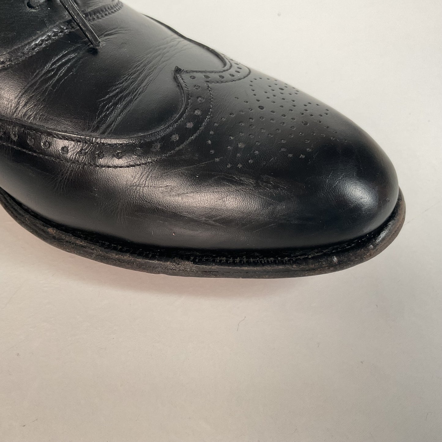 Vintage Johnston Murphy Aristocraft Oxford Shoes 8.5 D USA (2) Pairs USA Made
