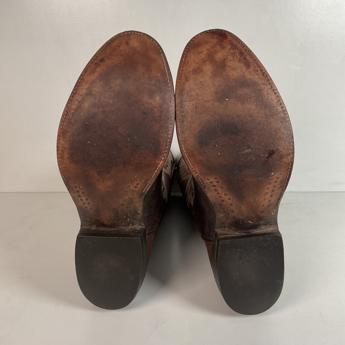 Vintage Rios Of Mercedes Lizard Teju 9.5 D USA Made