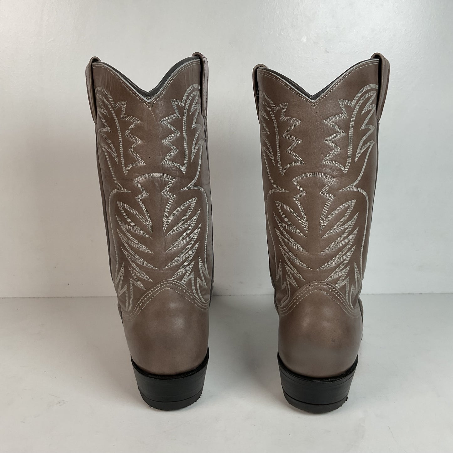 1970s Nocona Grey Cowboy Boots Men’s 8.5 B | Women 9.5