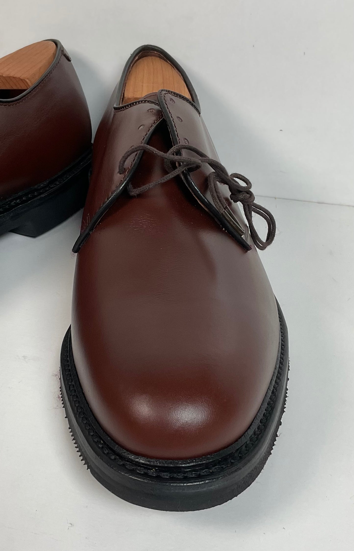 Vintage Allen Edmonds Globetrotter Weekender Shoes 9 D Plain Toe
