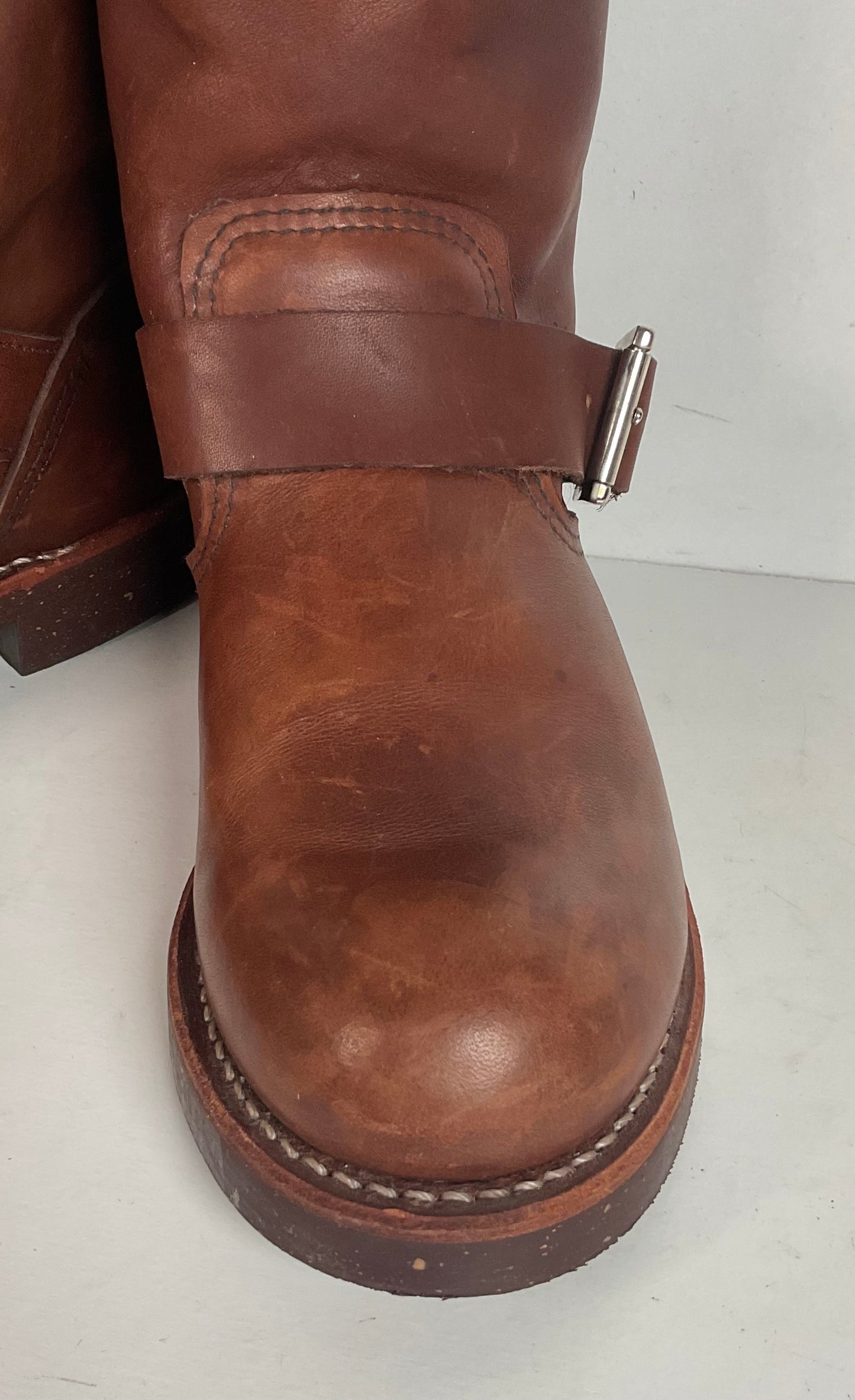 Red Wing Amber Engineer Harness Boots 4 Men’s | 5.5 Women’s Style 2991 Cork Sole