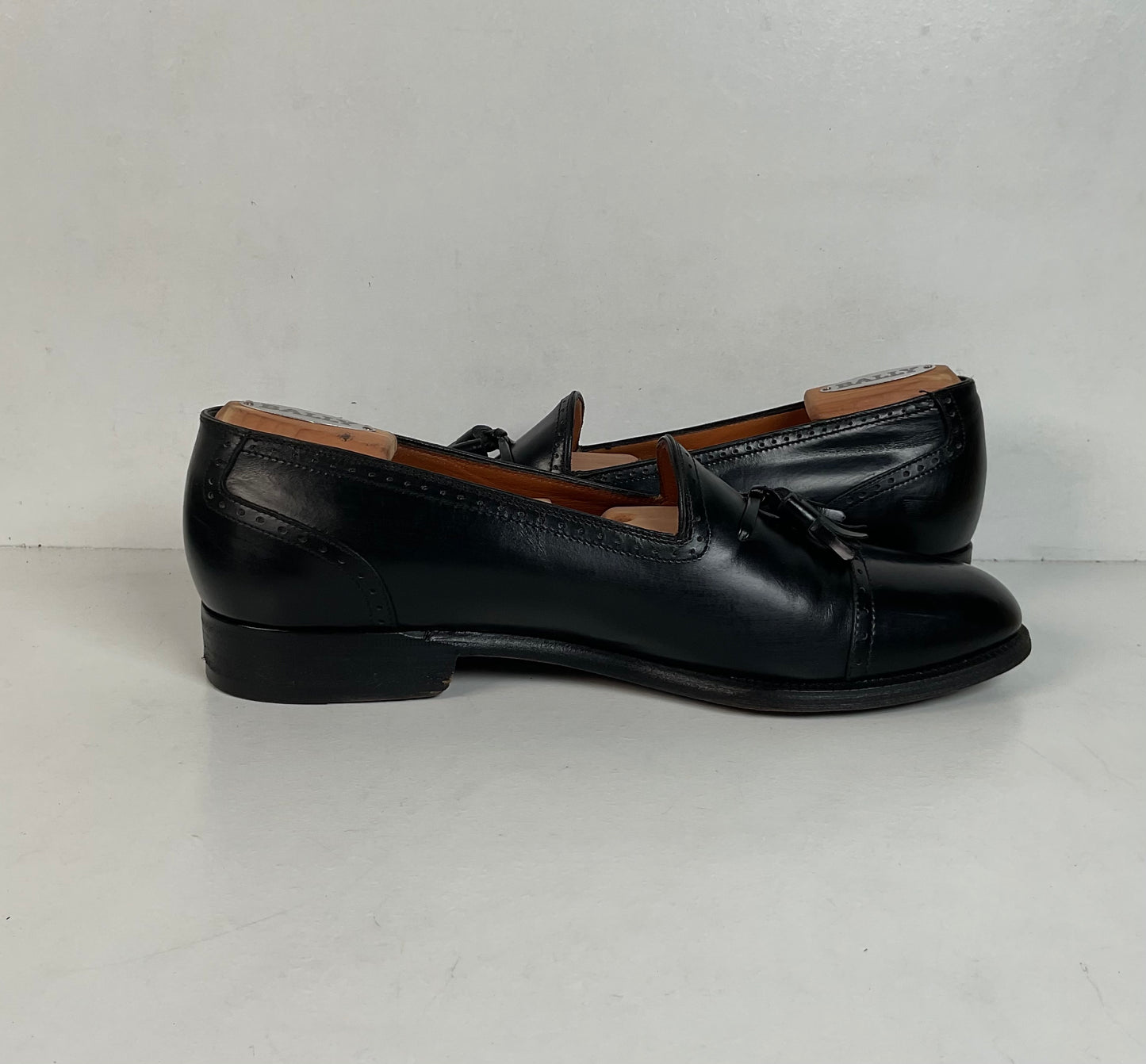 Bally & Salvatore Ferragamo Tassel Loafers 7.5 D Lot Of (2)
