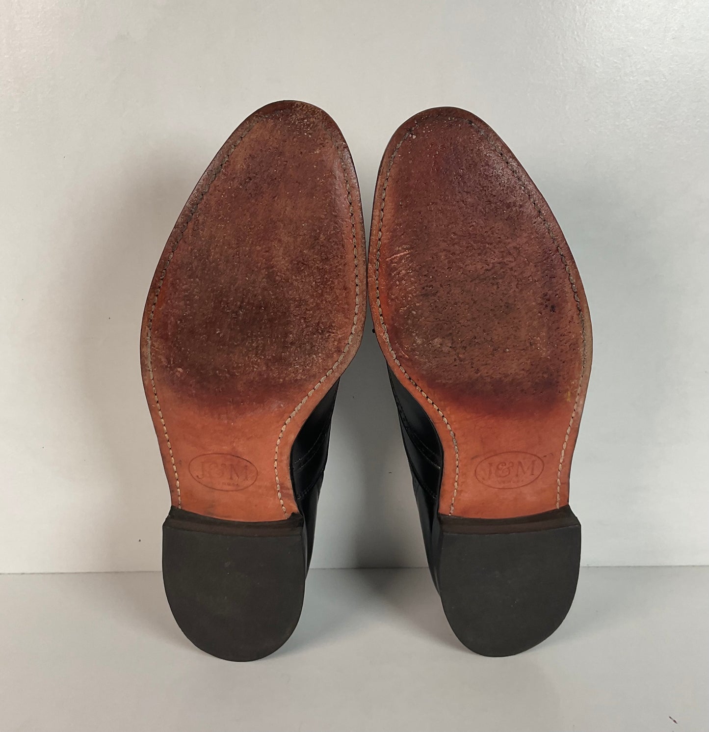 Vintage Johnston Murphy Aristocraft Oxford Shoes 8.5 D USA (2) Pairs USA Made
