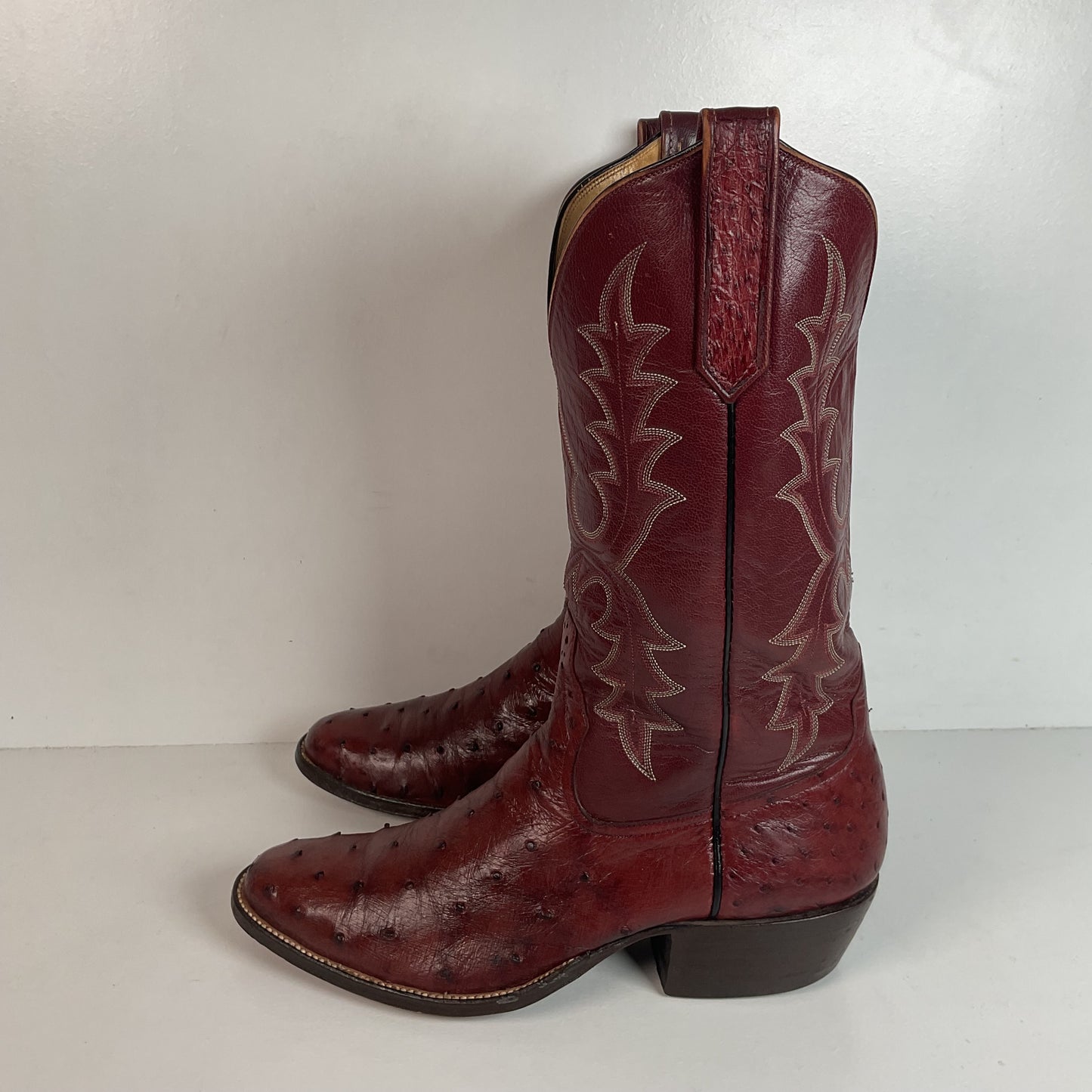 Rios Of Mercedes Full Quill Ostrich Cowboy Boots Men’s 8 | Women’s 9 Exotic