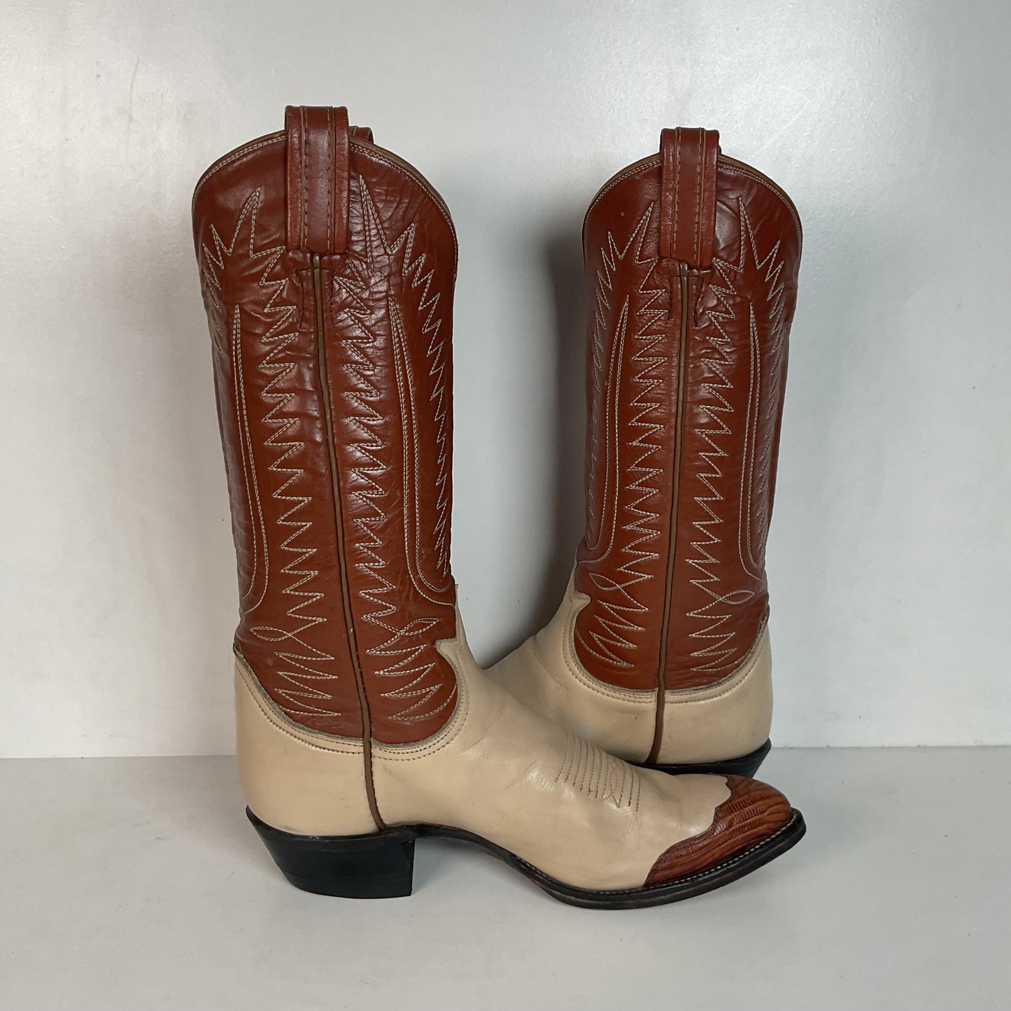 Vintage Tony Lama Urban Cowgirl Boots Men’s 6.5 | Women’s 7.5 Gold Label