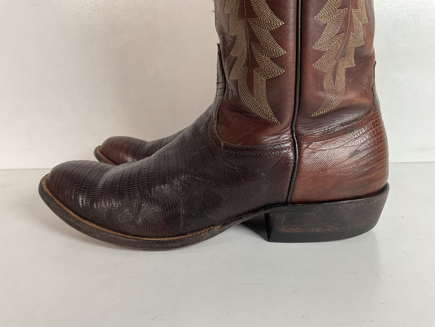 Vintage Rios Of Mercedes Lizard Teju 9.5 D USA Made