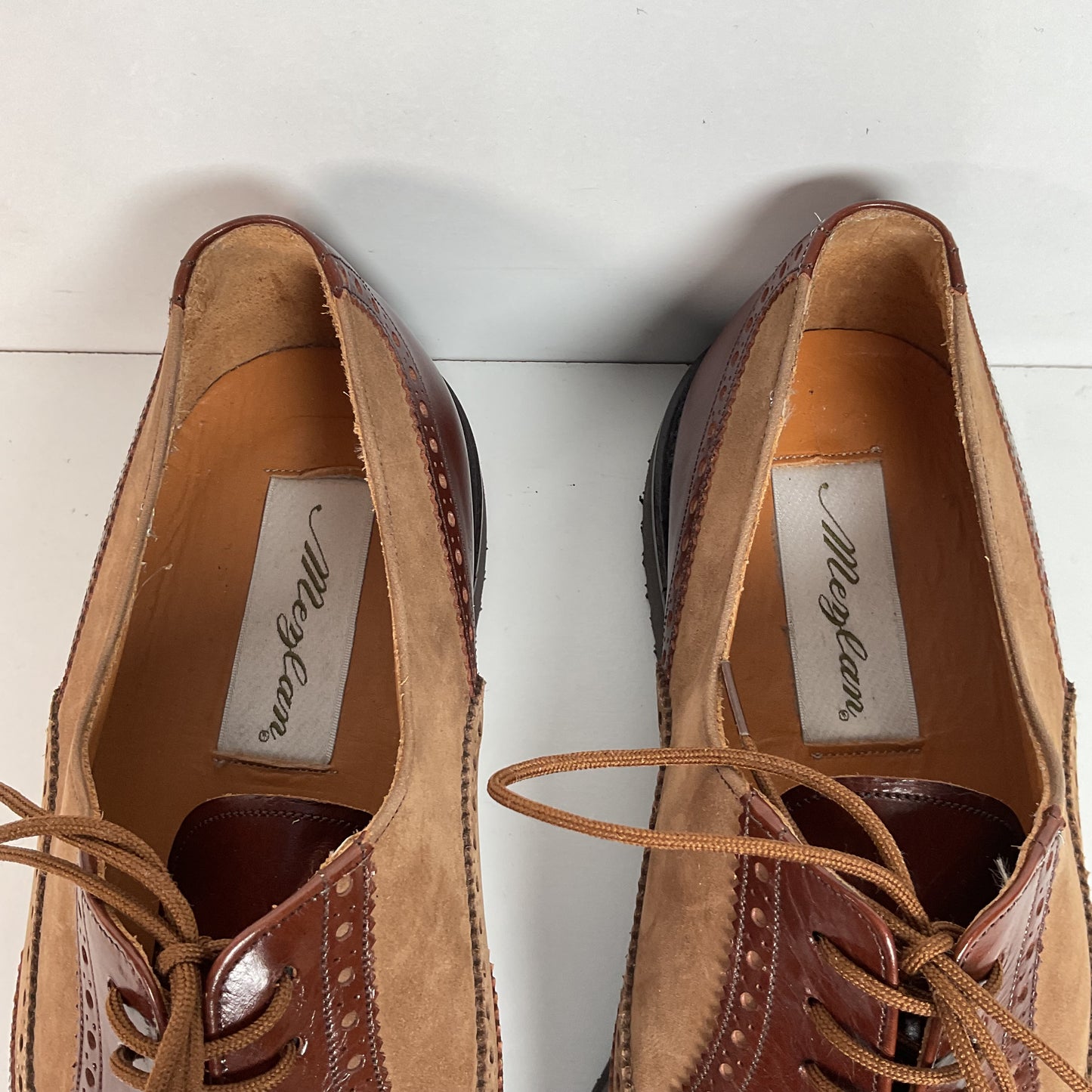 Mezlan Specator Derby Shoes 10 M Vibram Gumlite