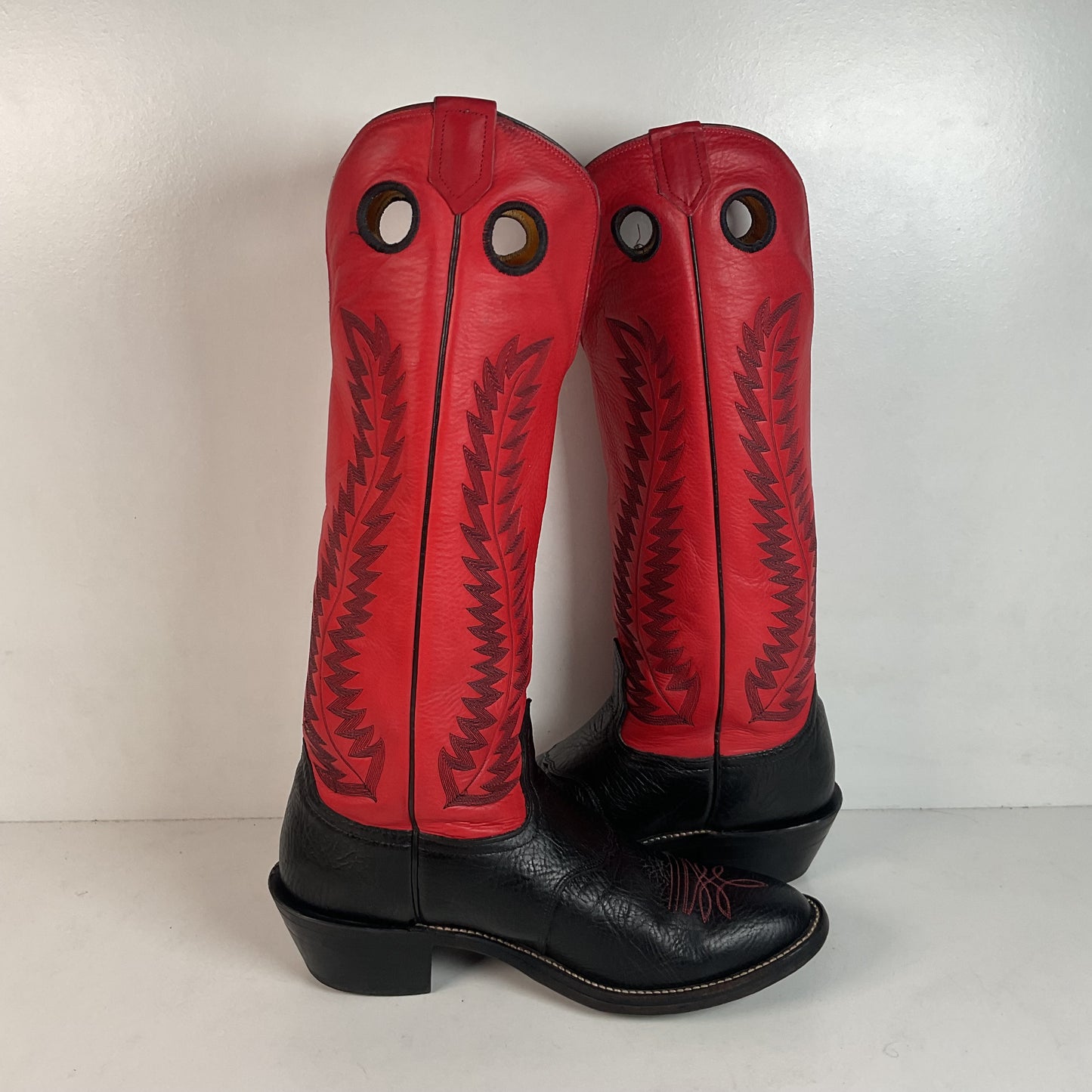 Vintage Nocona Buckaroo Cowboy Boots 12 D USA Made