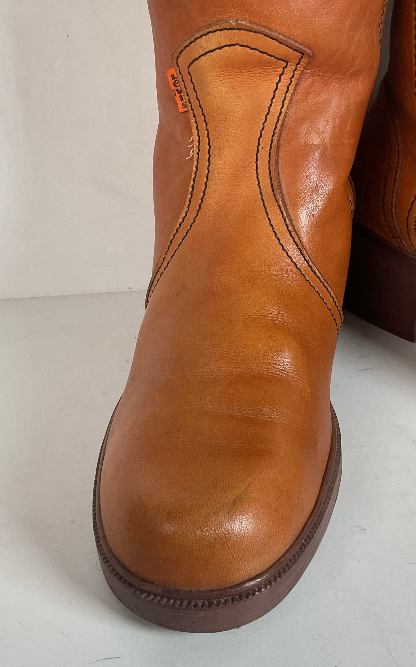 Vintage Levi’s Men’s Campus Boots 8.5 D Orange Tab Crepe Sole