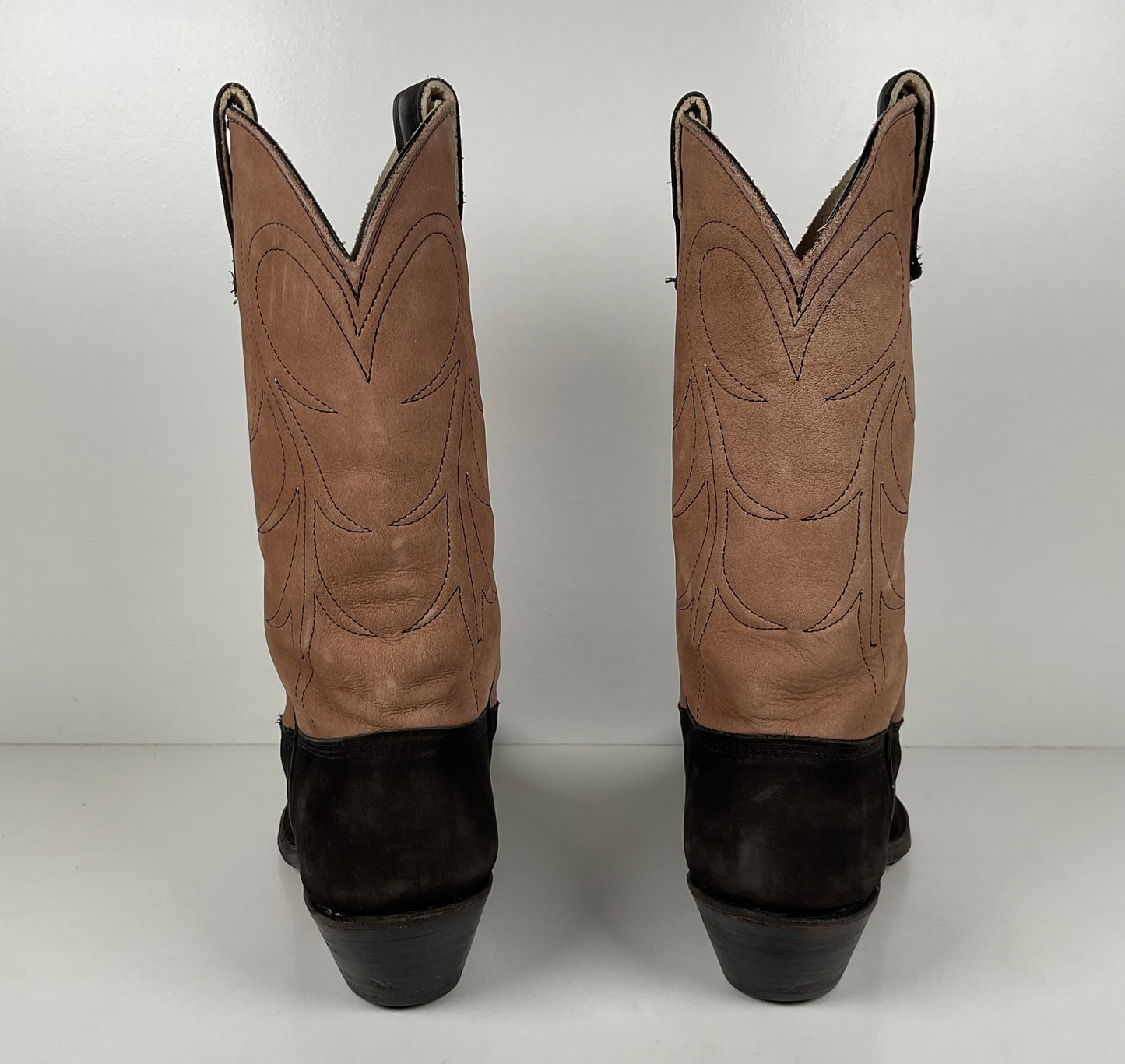 Stewart Handmade Cowboy Boots | Custom | Nubuck Suede | Men’s 9 D