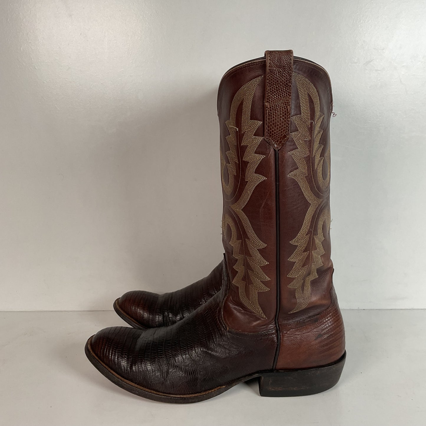 Vintage Rios Of Mercedes Lizard Teju 9.5 D USA Made