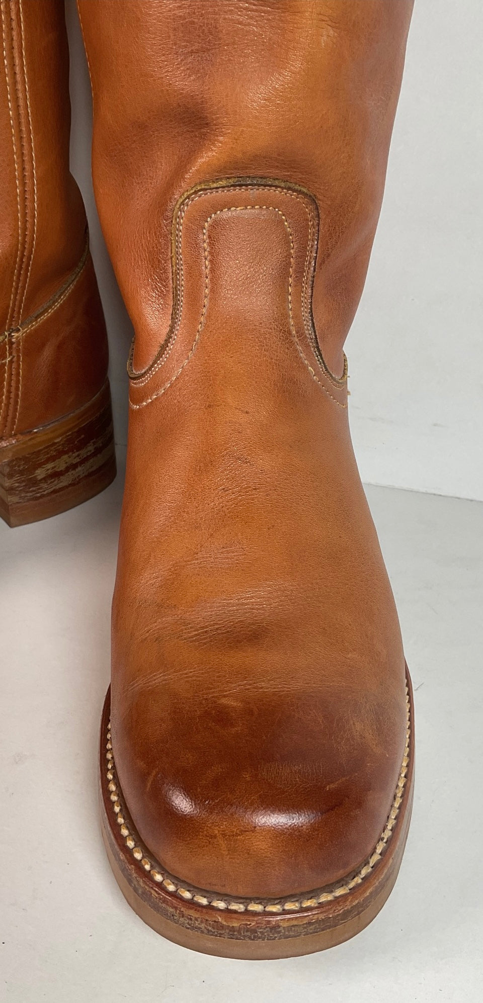 Vintage Levi’s Men’s Soft Leather Campus Boots 9.5 Chunky 70s USA Made