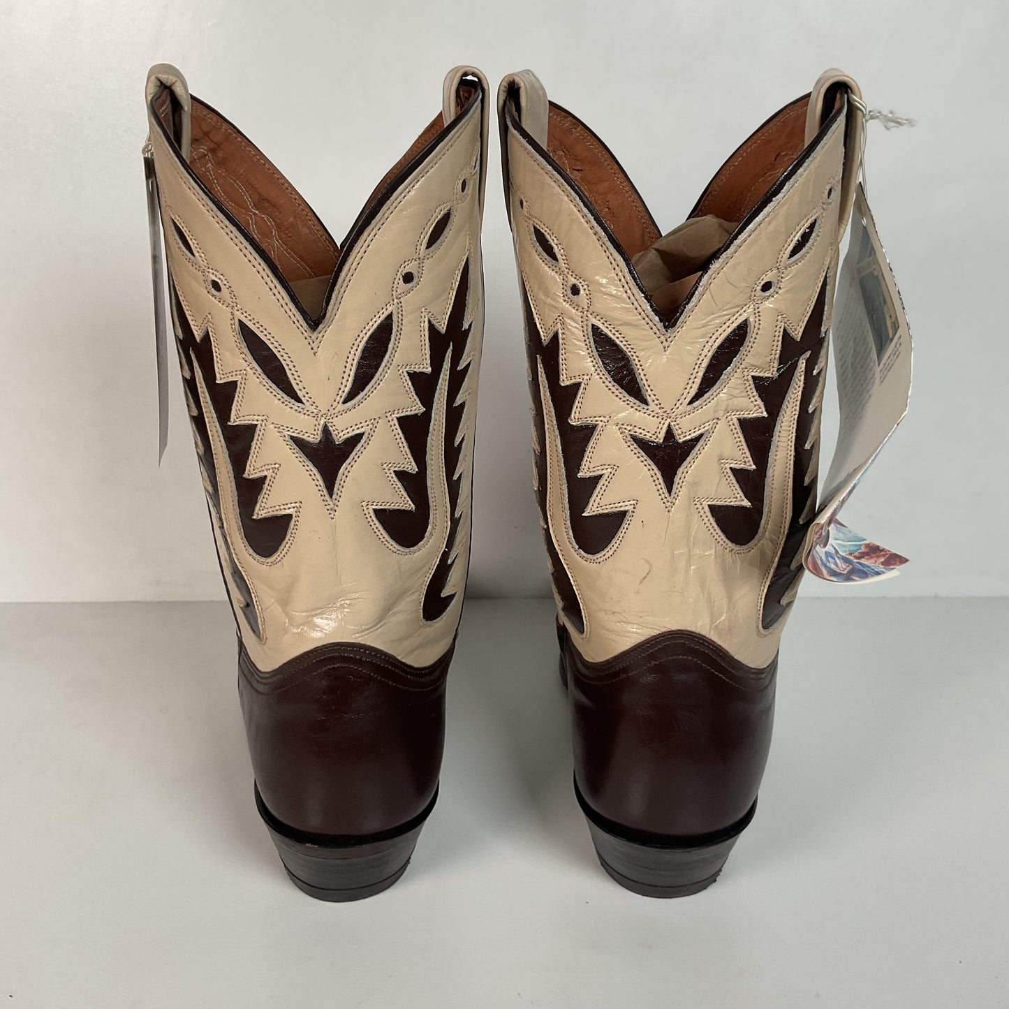 Vintage Nocona Classics Pee Wee Cowboy Boots 9 E Handmade In The USA