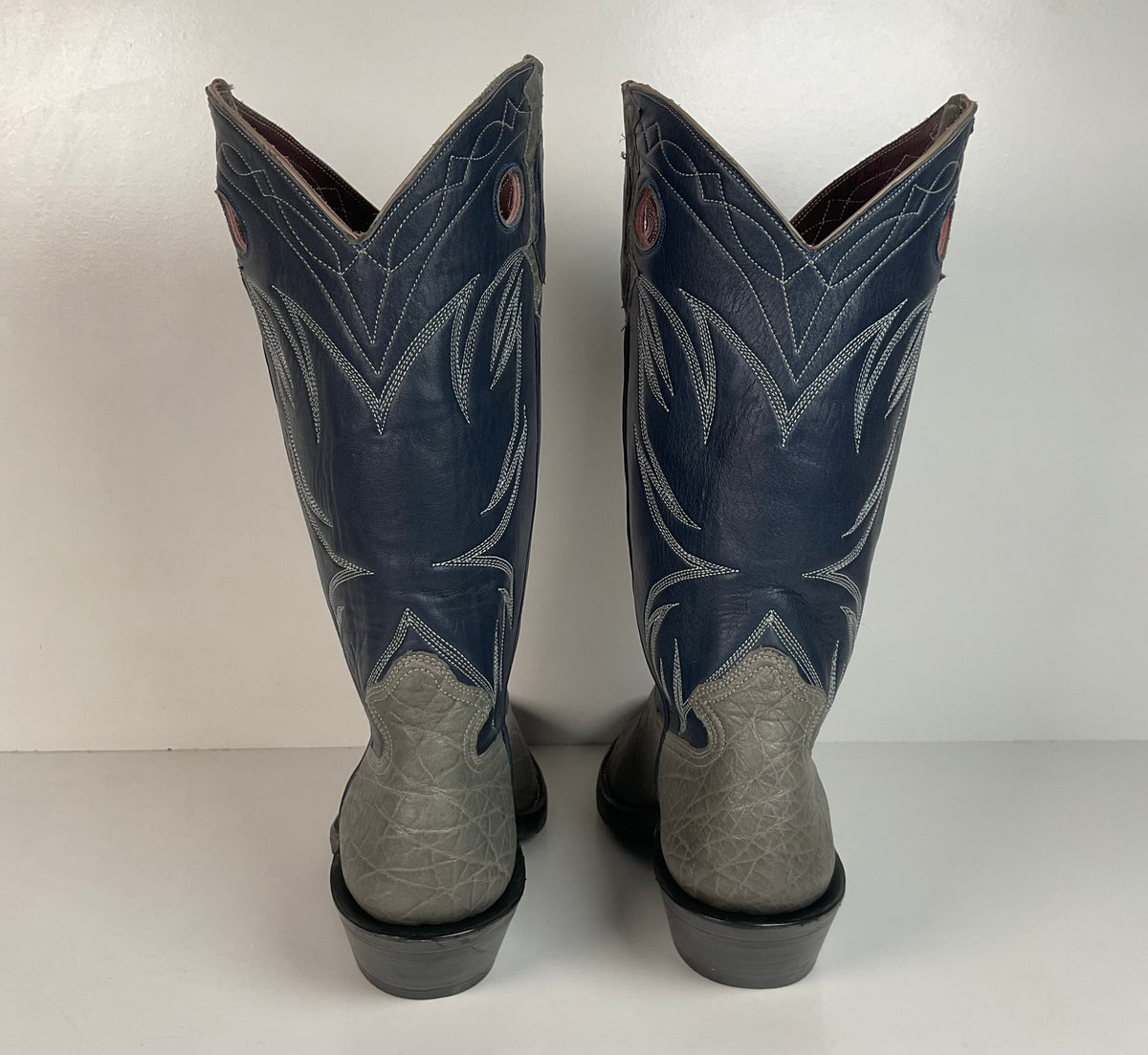 No Name Boot Company | Custom Elephant Cowboy Boots | Extra Wide | Men’s 10