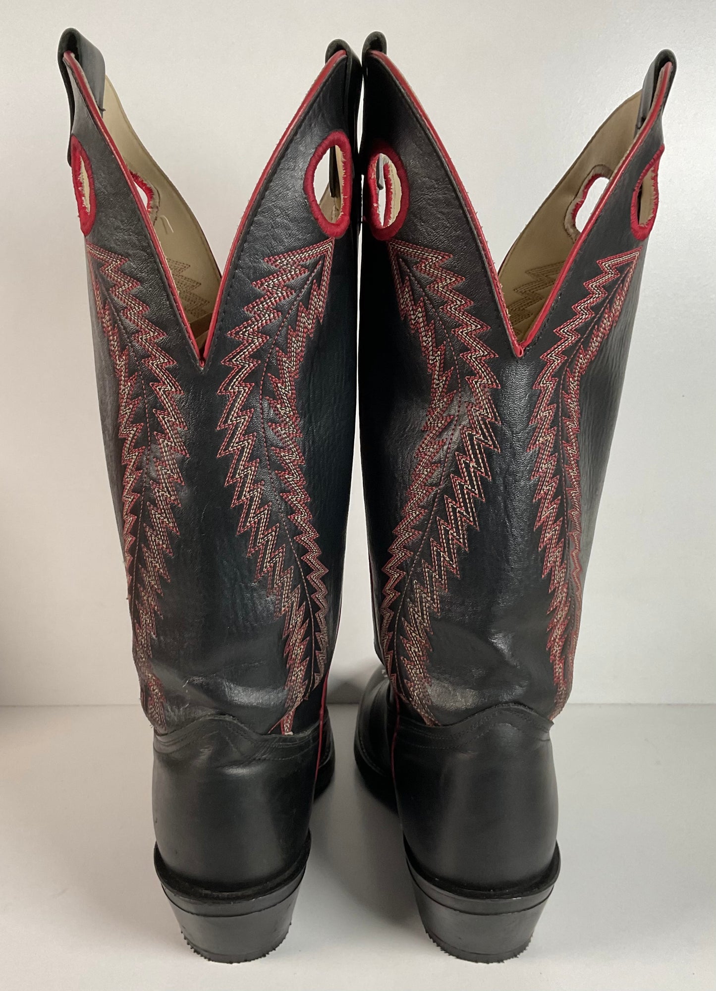 Vintage Texas Brand Buckaroo Cowboy Boots 10.5 EE USA Made