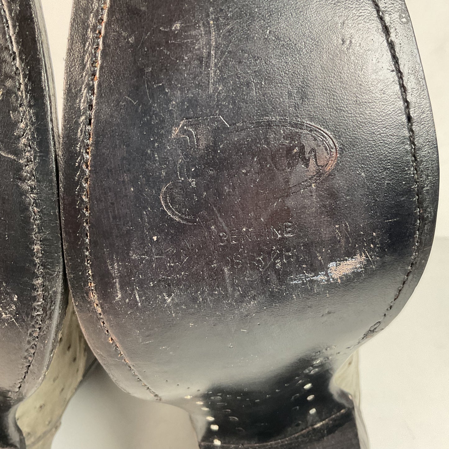 Vintage Justin Grey Ostrich Quill Cowboy Boots 9.5 D Exotic USA Made