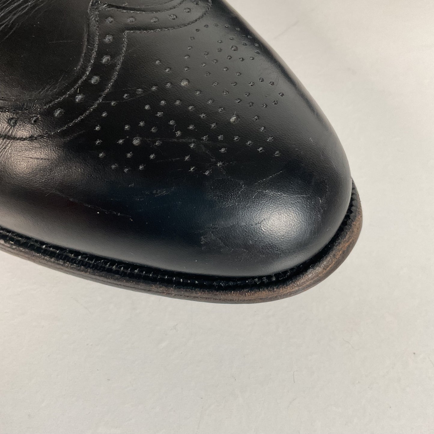 Vintage Johnston Murphy Aristocraft Oxford Shoes 8.5 D USA (2) Pairs USA Made