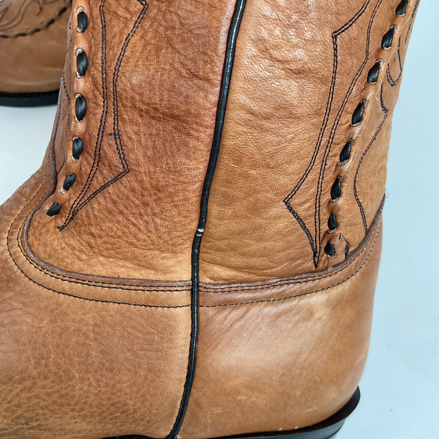 Dan Post Buck Lace Cowboy Work Boots 12 EW Albany Oil Resistant