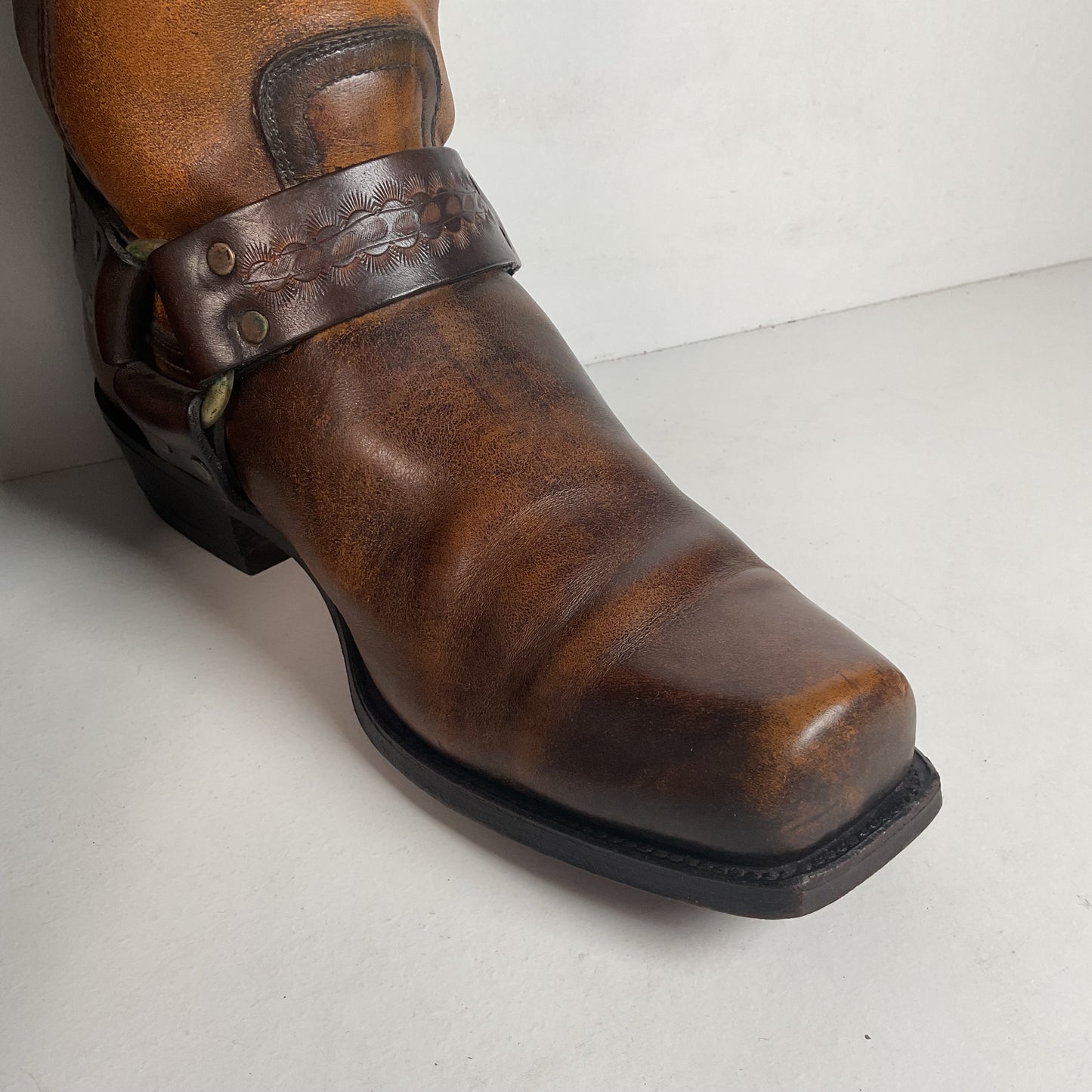 Vintage Frye Black Label Harness Boots Men’s 10 D USA Made