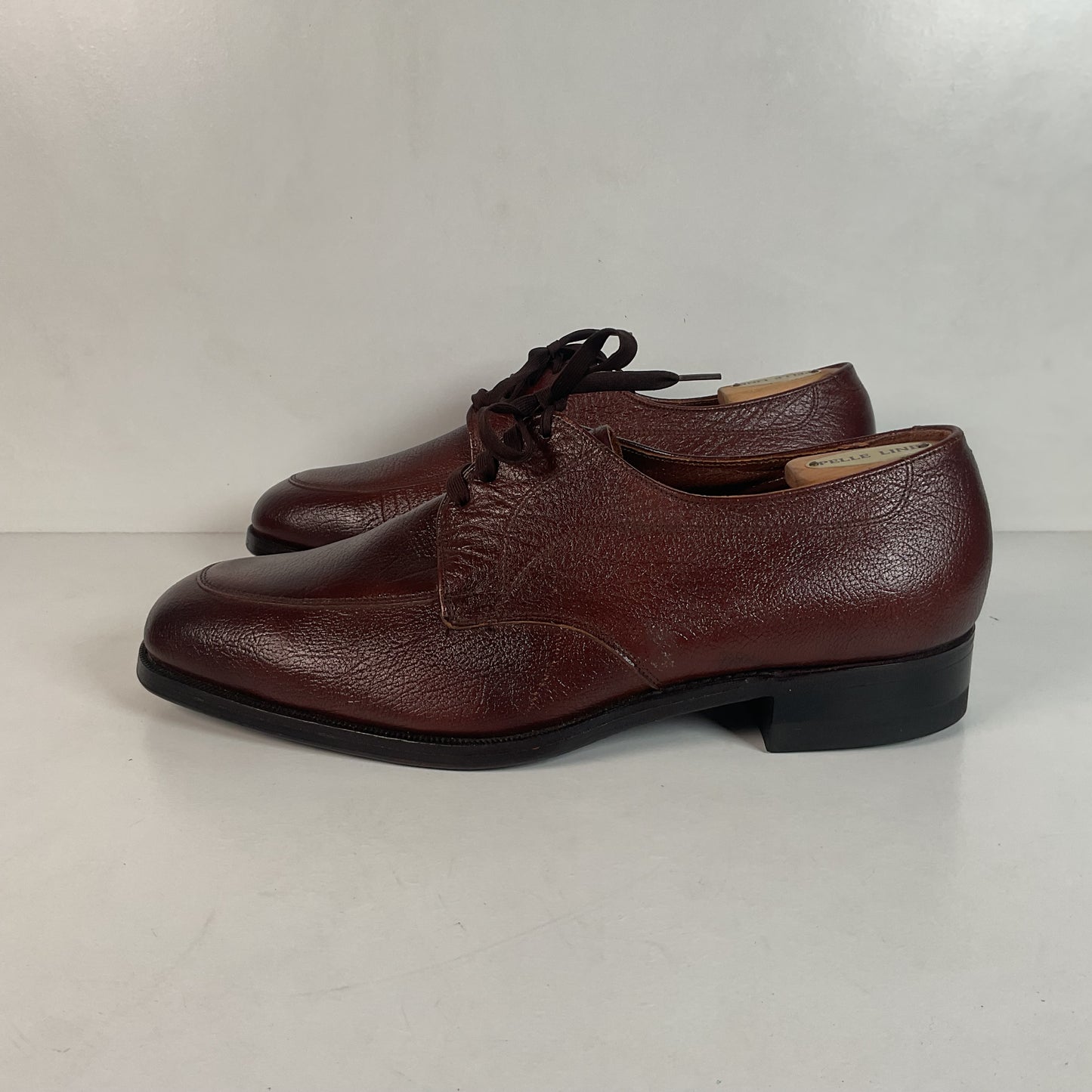 Vintage Florsheim Plain Toe Dress Shoes 10.5 3E (Wide)