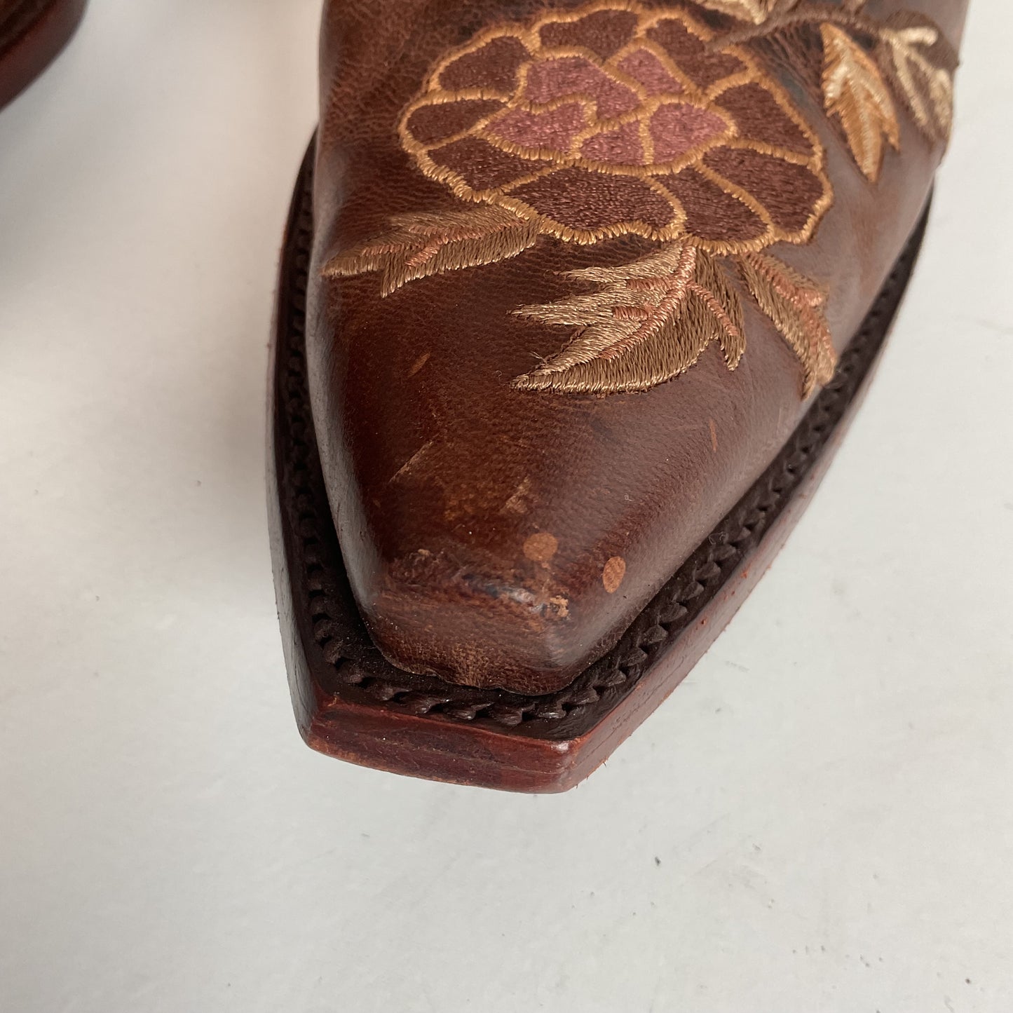 Old Gringo Brown Wildflower Cowgirl Boots 6.5 B