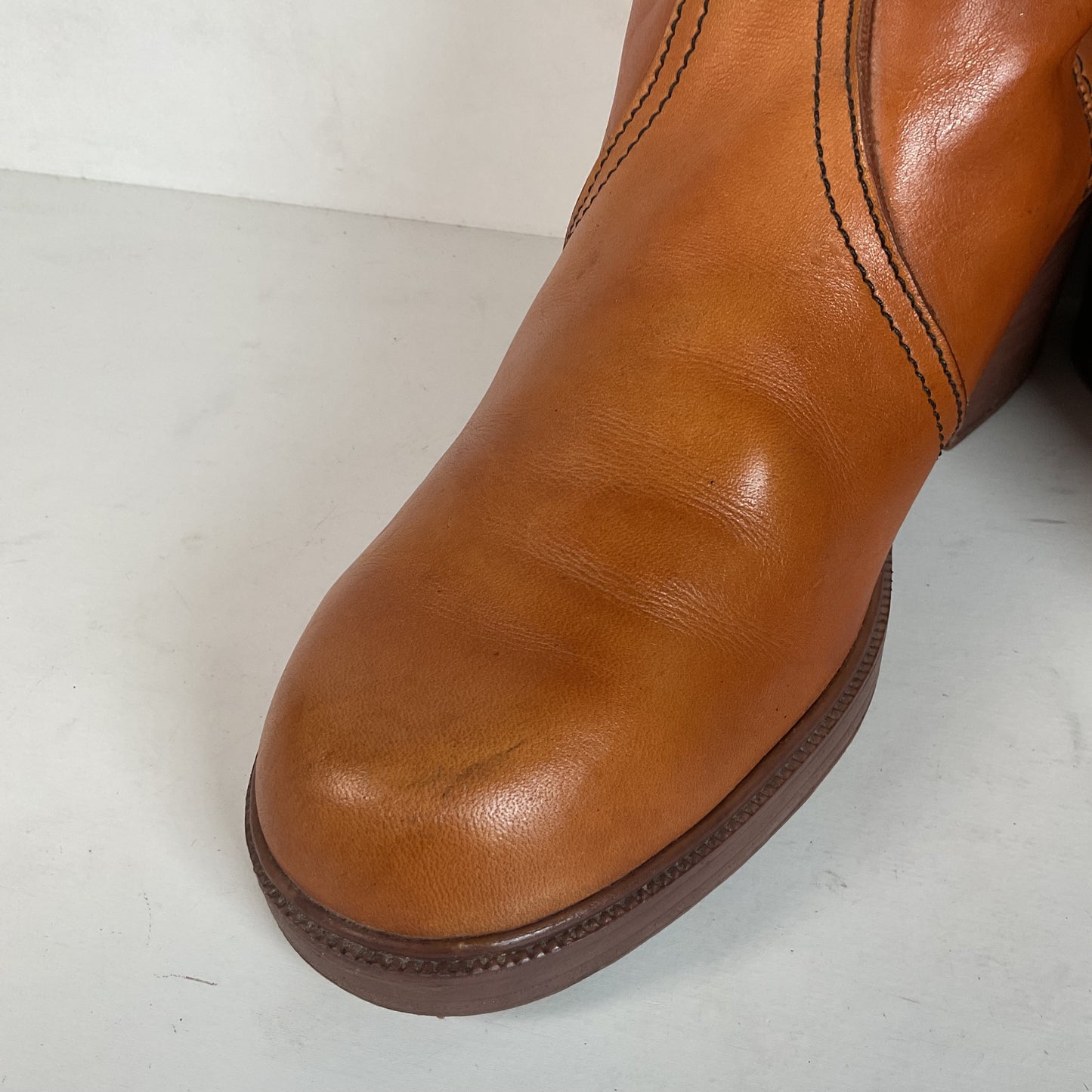 Vintage Levi’s Men’s Campus Boots 8.5 D Orange Tab Crepe Sole