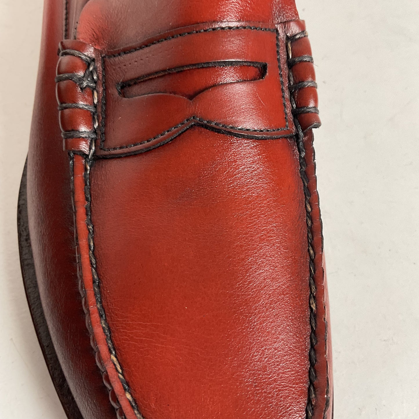 1970s Winthrop Moccasin Penny Loafer 11.5 A Handsewn Tomahawk