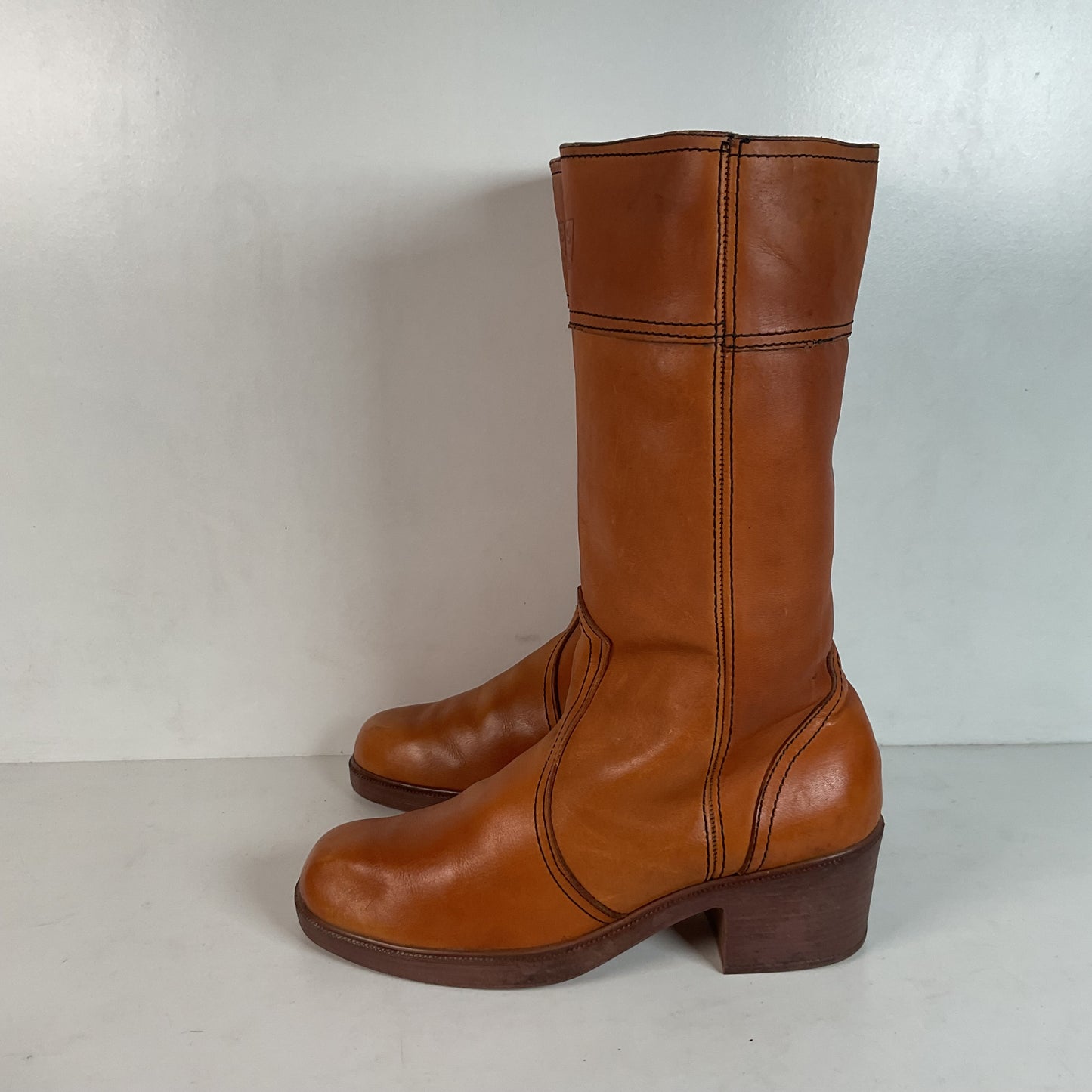 Vintage Levi’s Men’s Campus Boots 8.5 D Orange Tab Crepe Sole