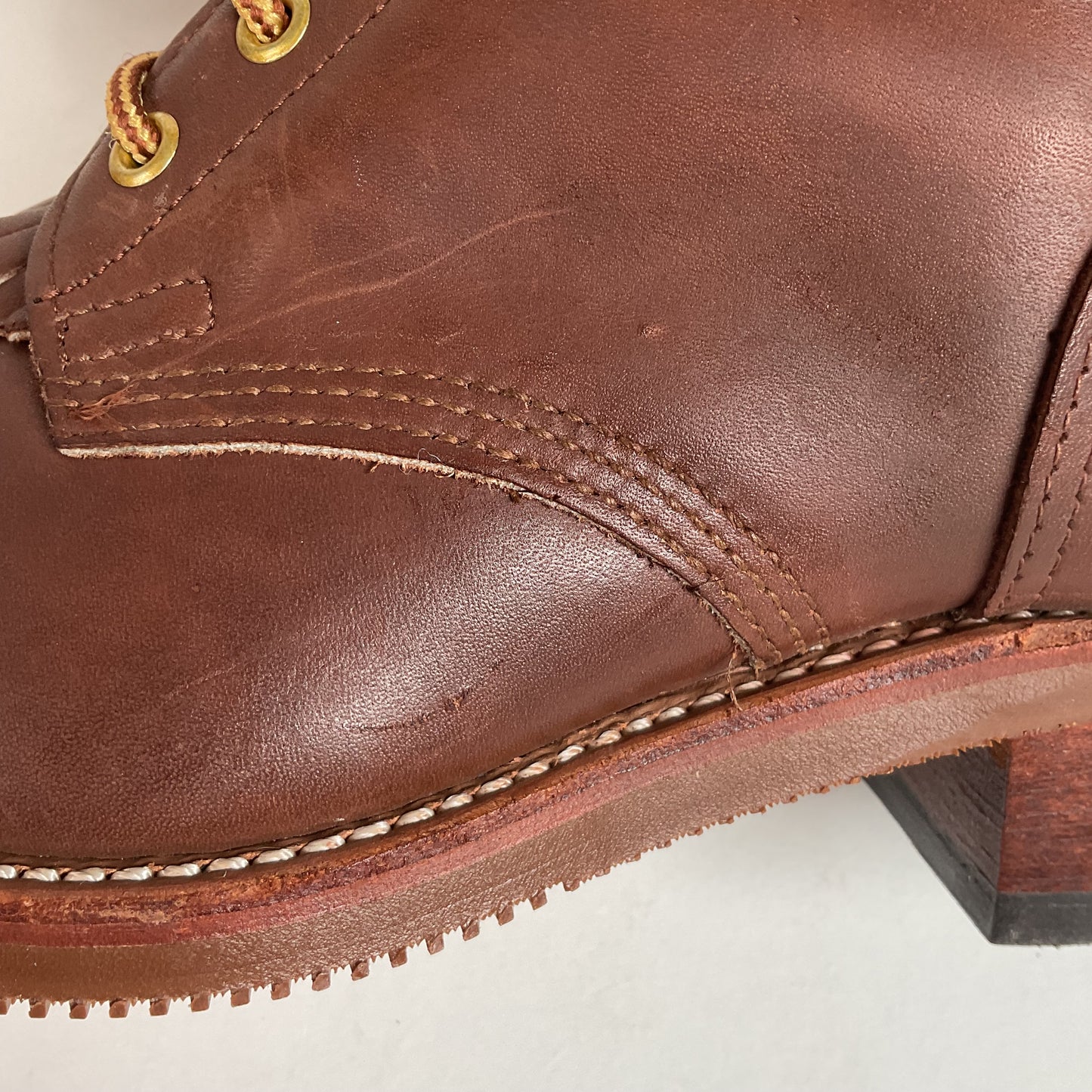 Vintage Double H Kiltie Packer Boots 10.5 D USA Made