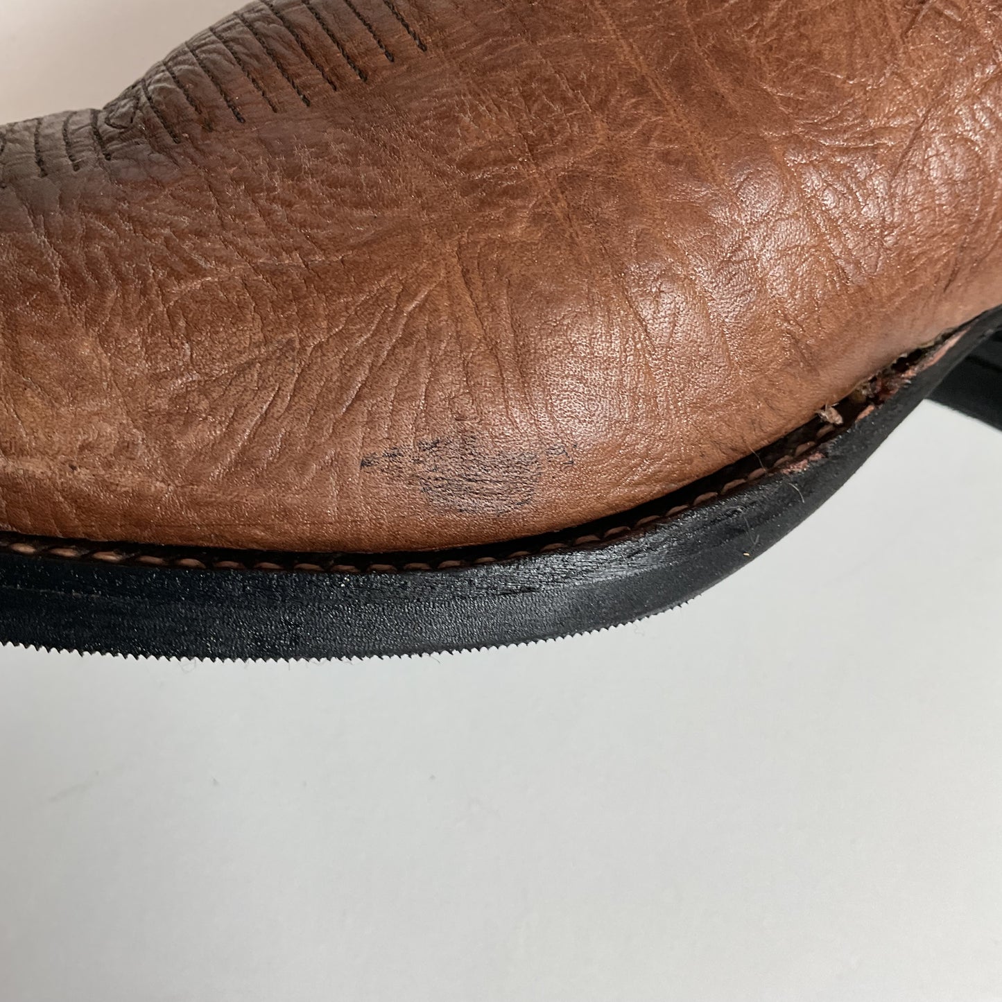 Tony Lama Goat Shoulder Cowboy Boots 14.5 A Hybrid Sole USA Made