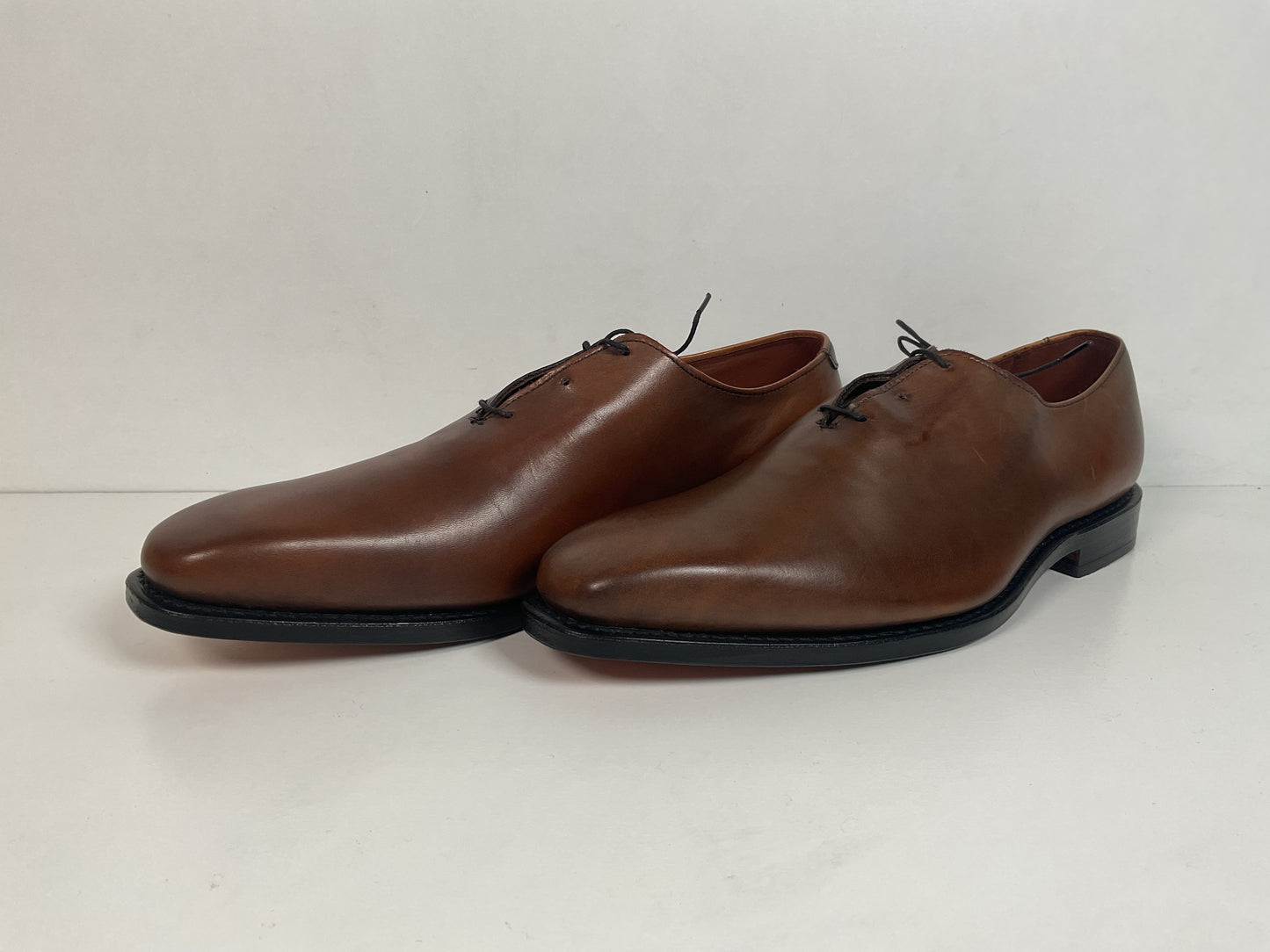 Allen Edmonds Bourbon Hanover Oxford Shoes 9.5 D Whole Cut