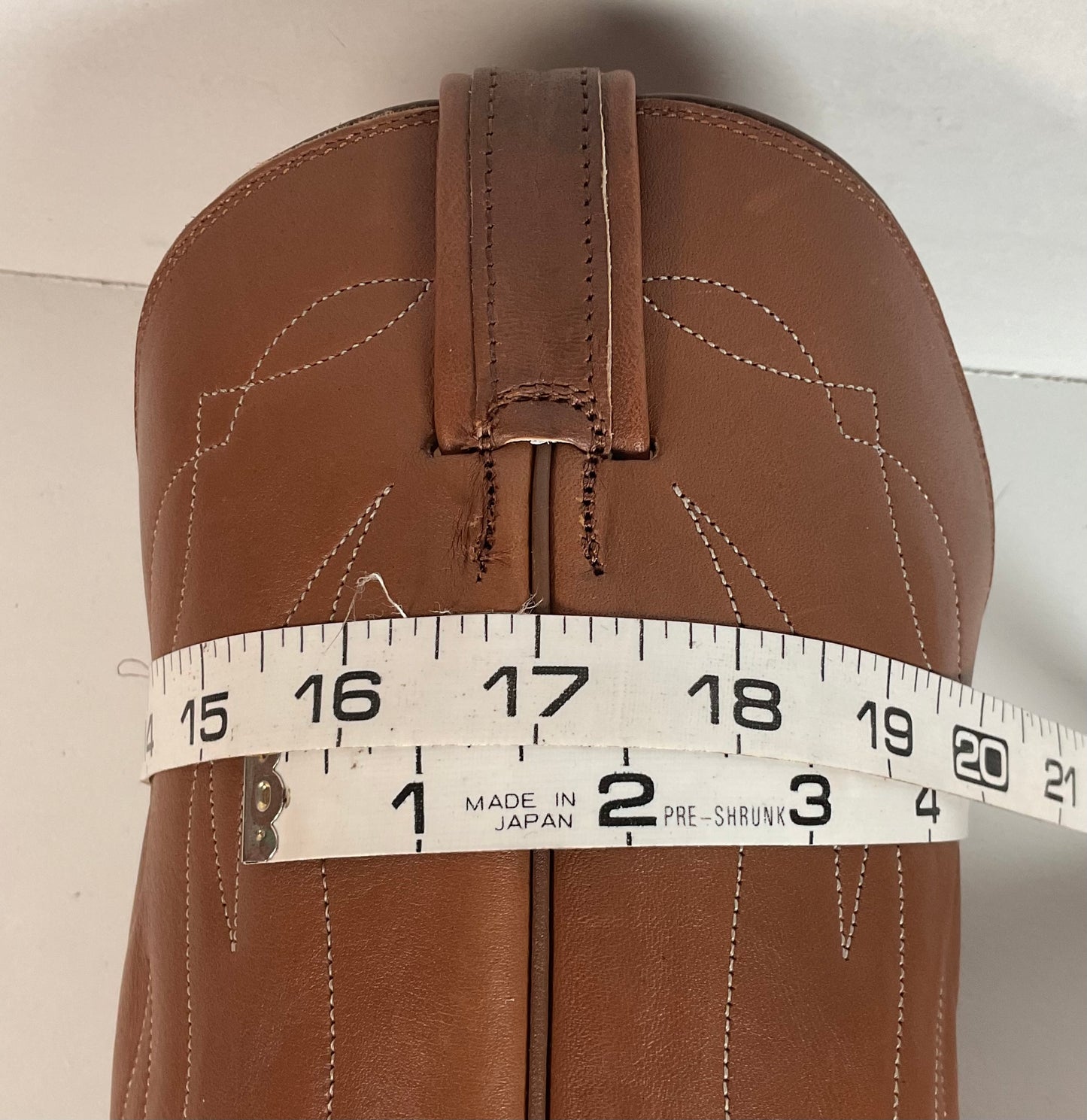 Tony Lama Retan Leather Cowboy Boots 13 A Oil-Resist Gold Label