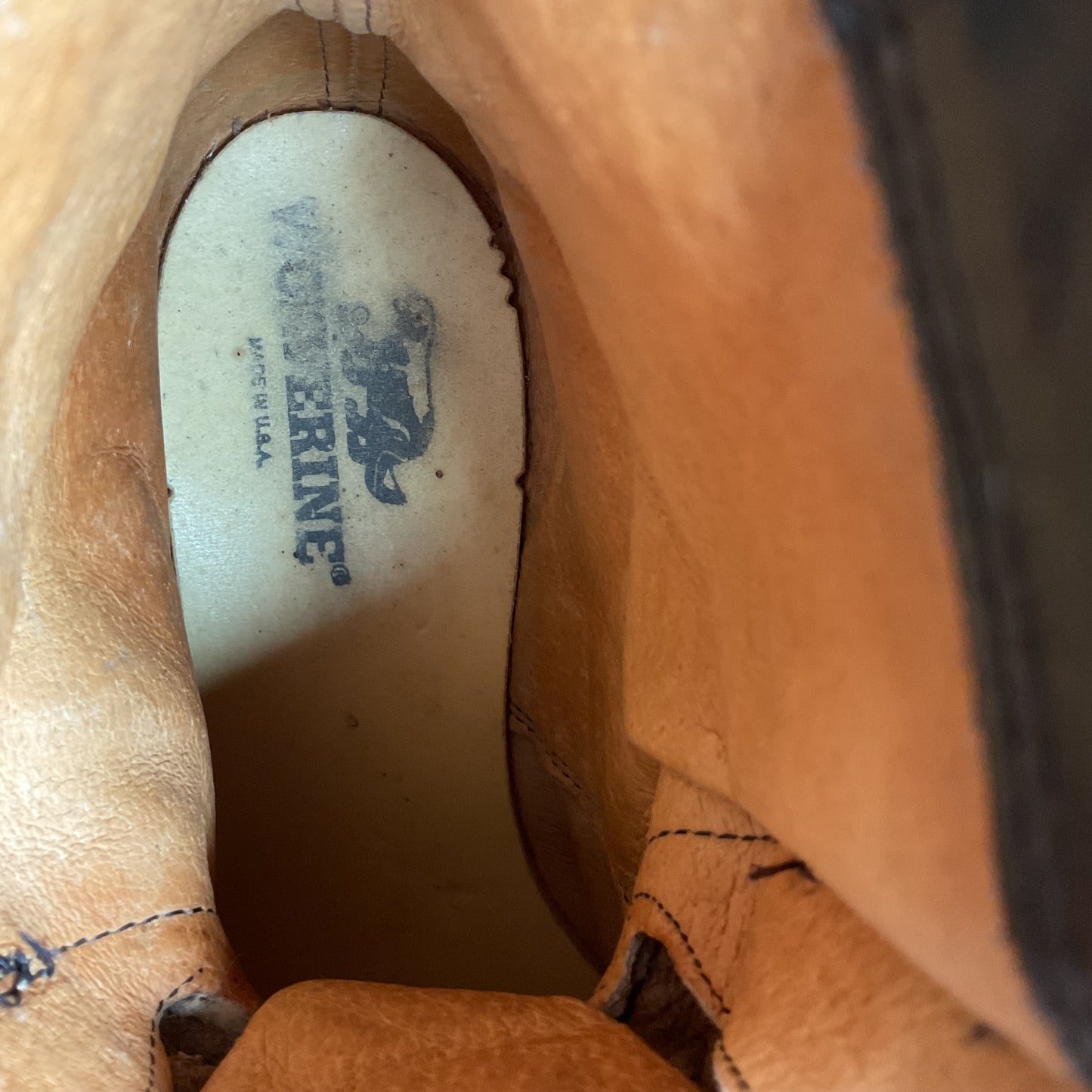 Vintage 1980s Wolverine Mountaineering Boots 11 E USA Vibram Lug Insulated