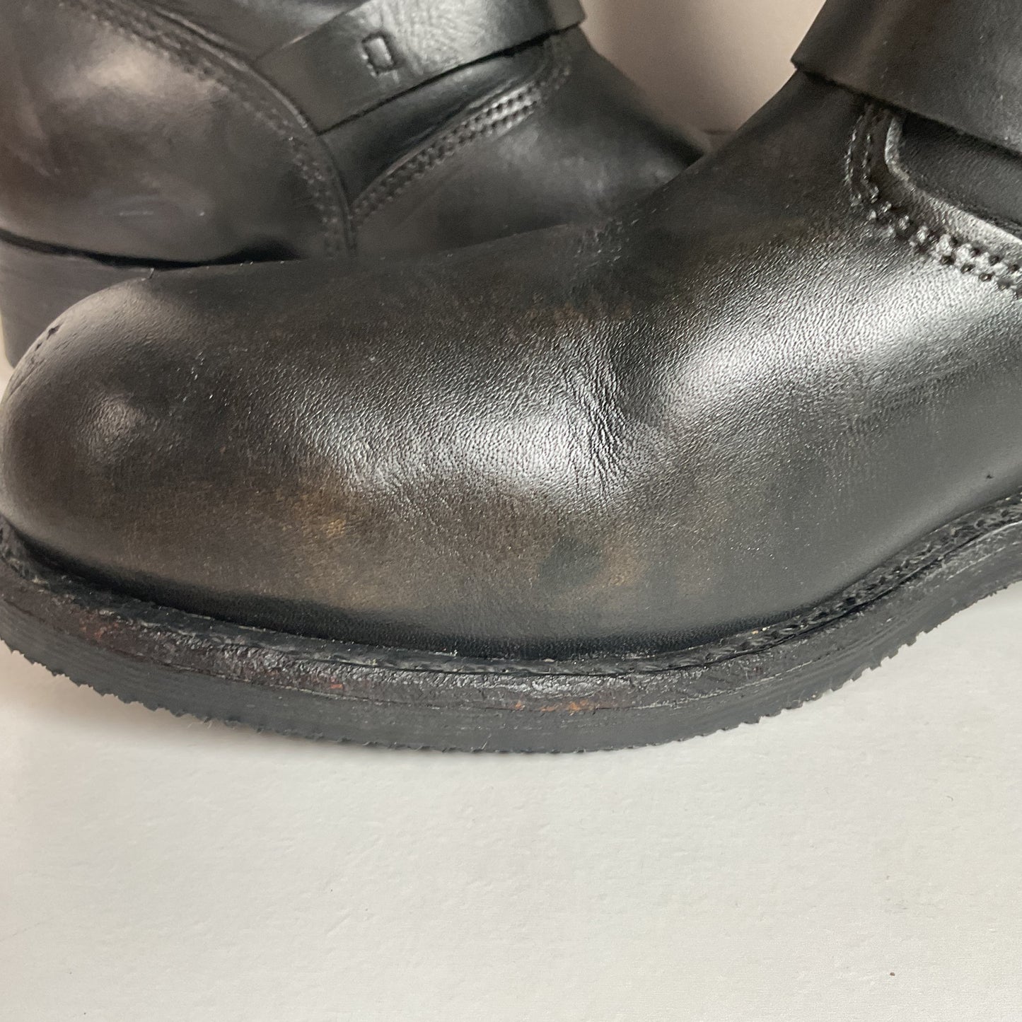 Vintage Harley Davidson Tall Motorcycle Boots Men’s 11 Engineer USA Made