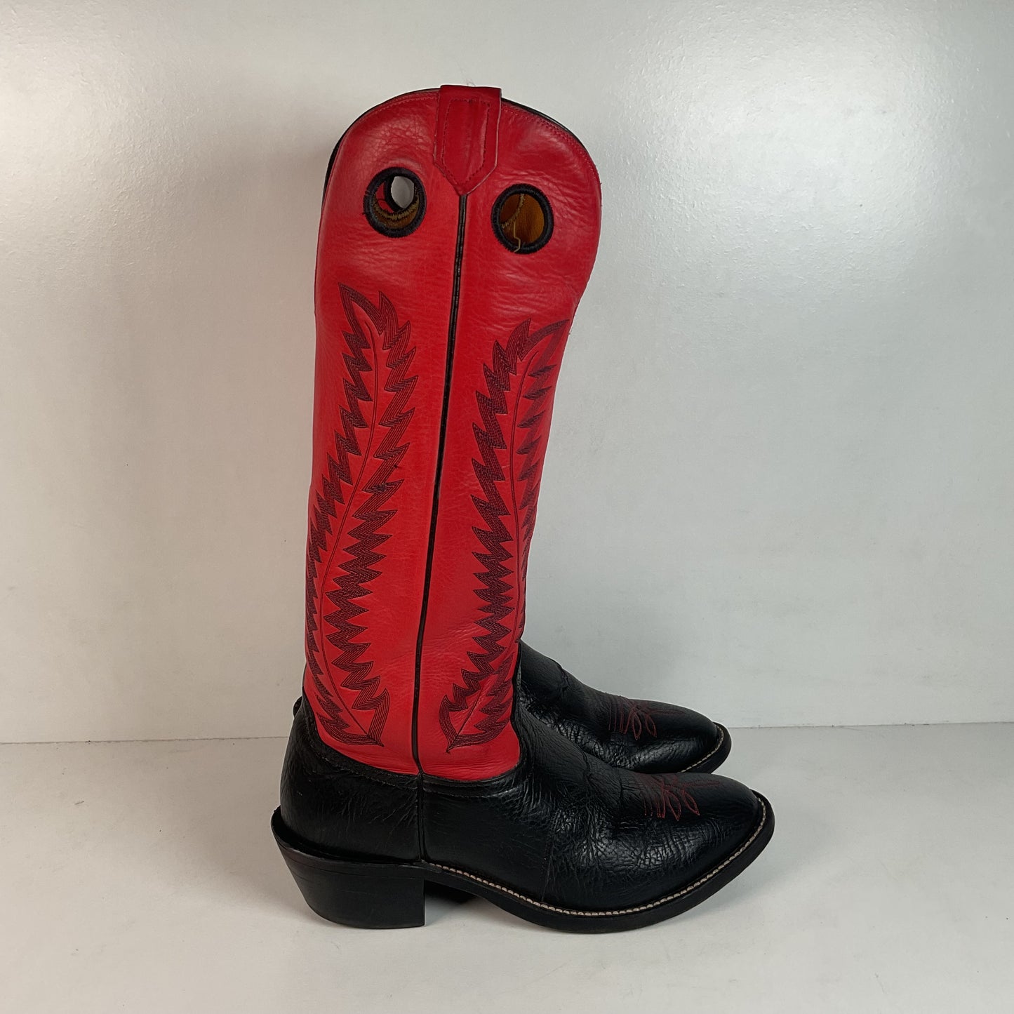 Vintage Nocona Buckaroo Cowboy Boots 12 D USA Made