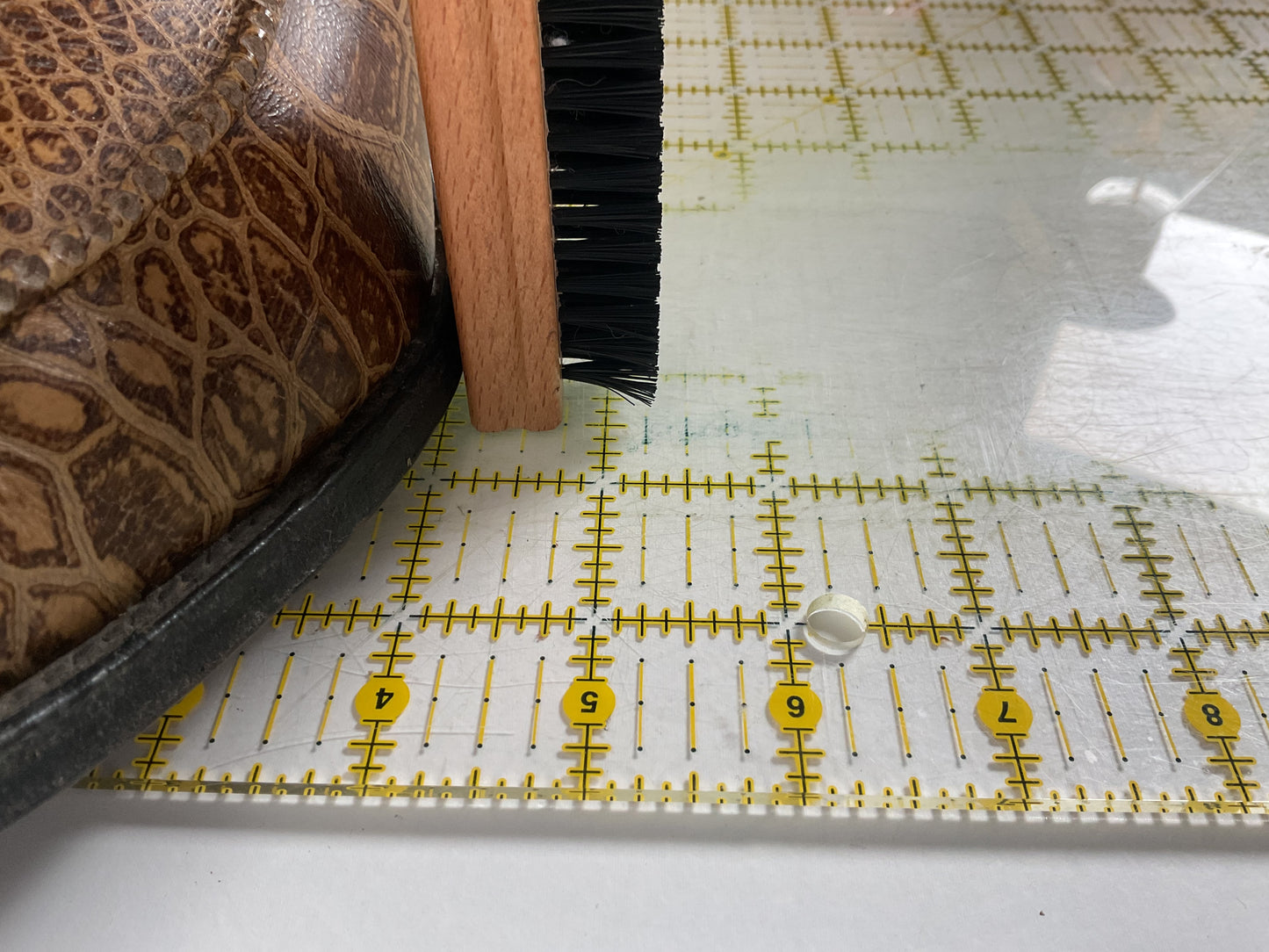 Vintage Wrangler Full Sea Turtle Imitation Print Cowboy Boots 9.5 D 60s 70s Whip Stitch