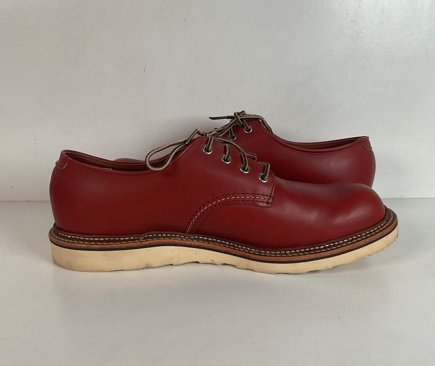 Red Wing Work Oxford Shoes 13 D USA Made Style 8001 Oro Russet
