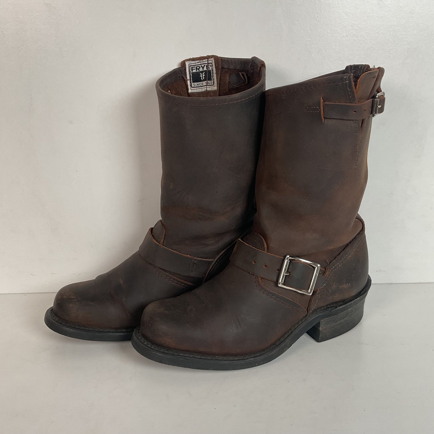 Frye Women’s 12 R Harness Engineer Boots 77400 6 M USA Made Shorty