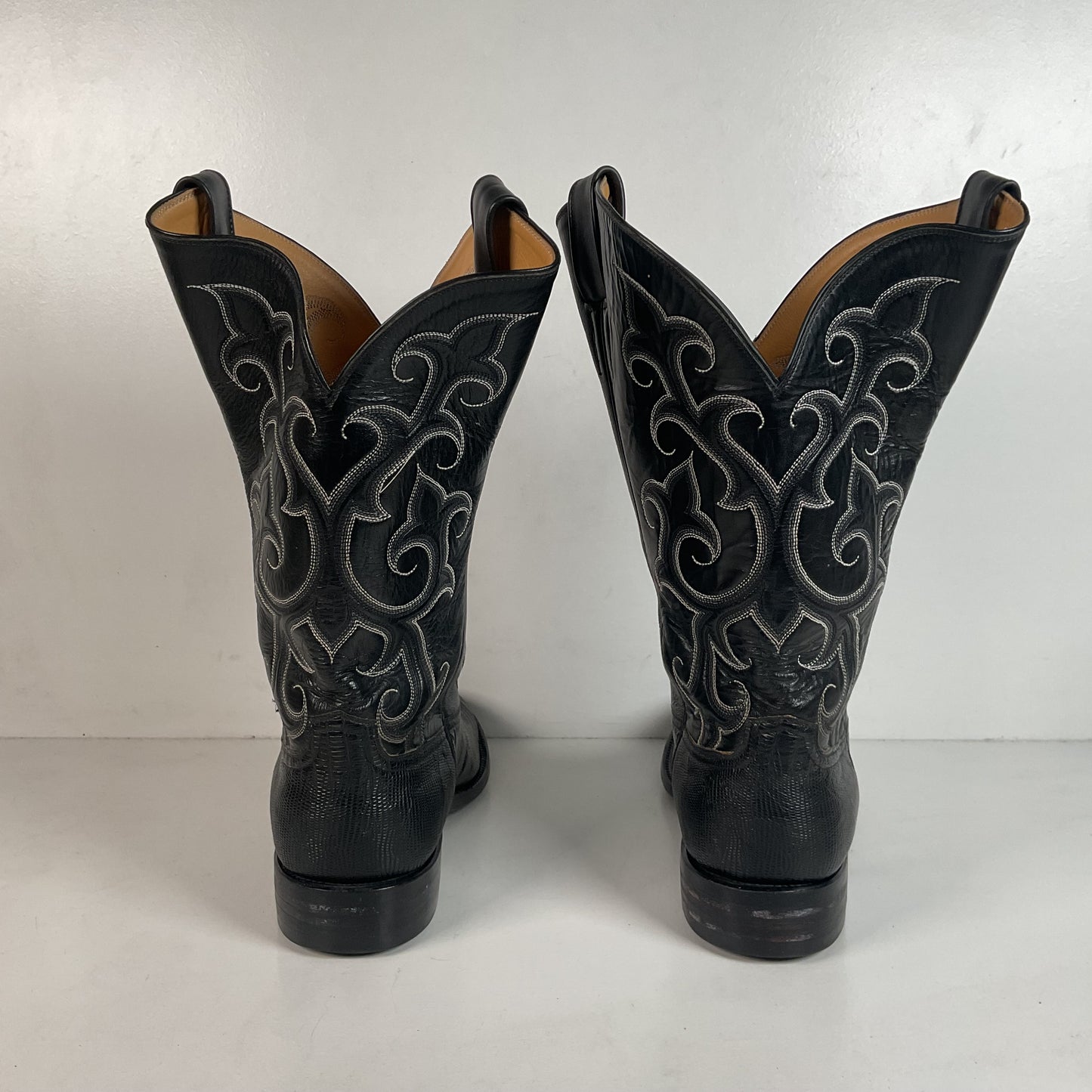 Caboots Lizard Roper Boots 9.5 E Champion Attitude Custom