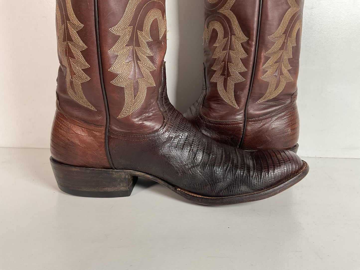 Vintage Rios Of Mercedes Lizard Teju 9.5 D USA Made