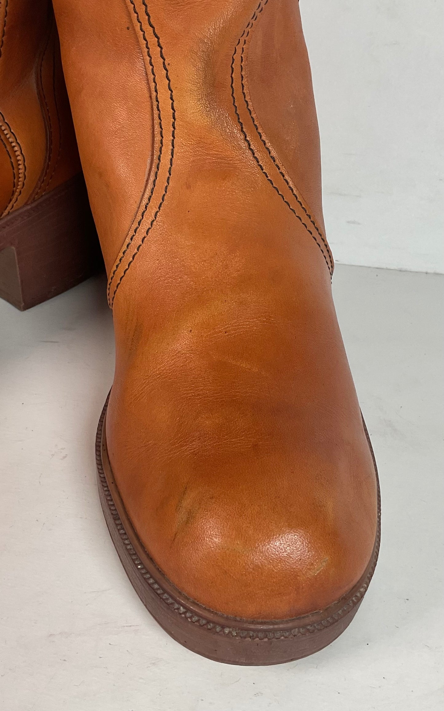Vintage Levi’s Men’s Campus Boots 8.5 D Orange Tab Crepe Sole