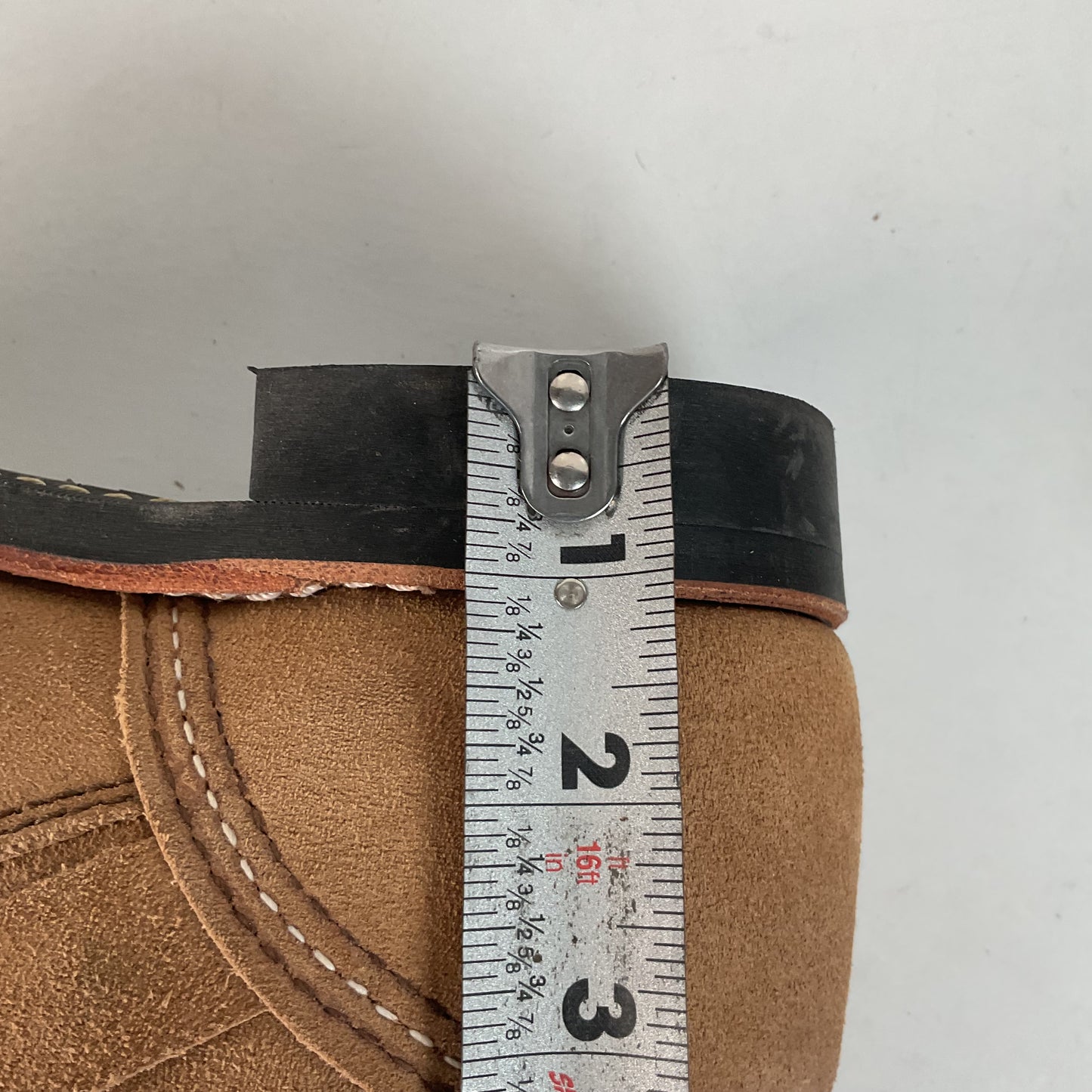 Red Wing Women’s Sand Mojave Suede Engineer Boots 8 B USA Made Style 3358