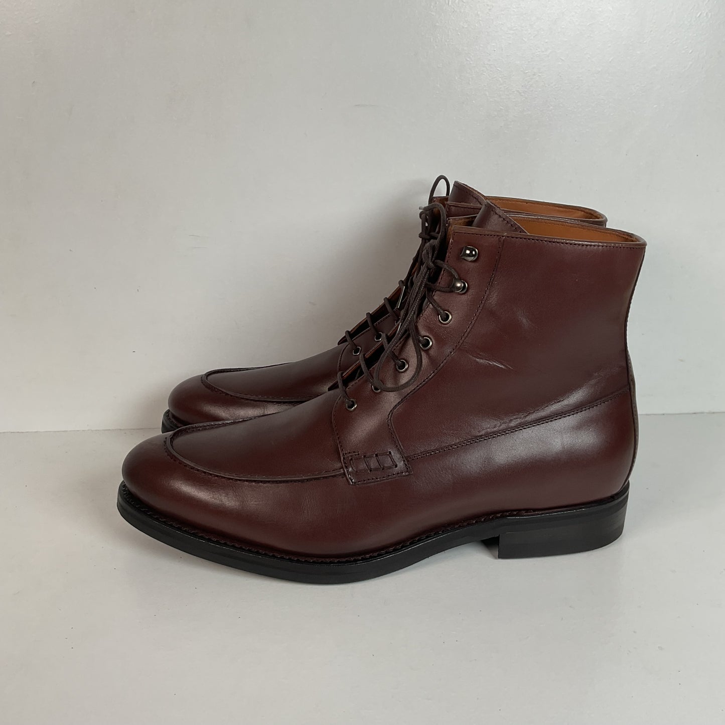Idrese Magellan Moc Toe Boots 11 EE Lace Up Dainite Brick Sole