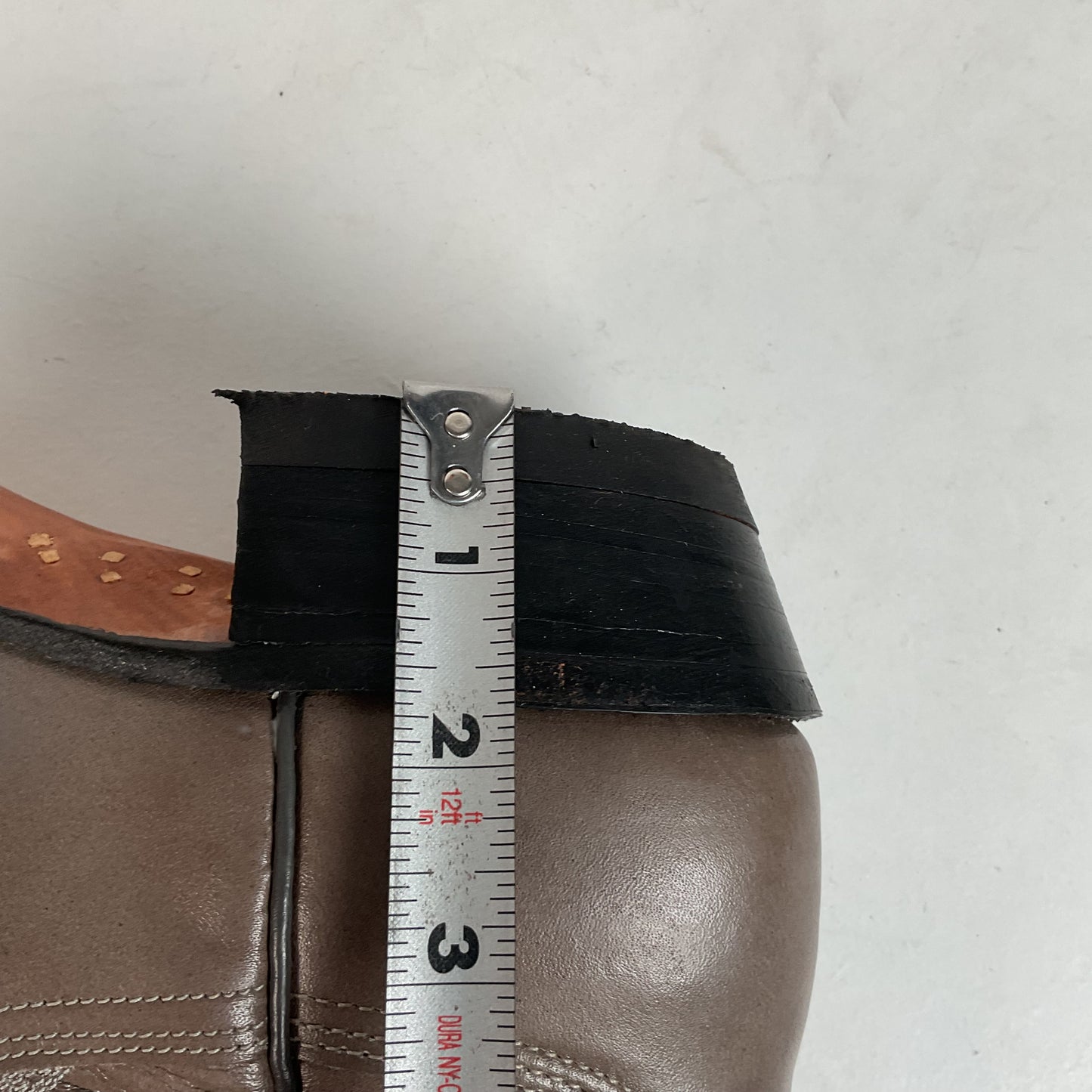 1970s Nocona Grey Cowboy Boots Men’s 8.5 B | Women 9.5