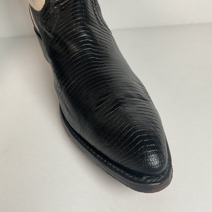 Vintage Dan Post Teju Lizard Cowboy Boots | USA Made | Men’s 10 D