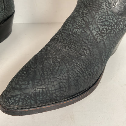 Vintage Dan Post Sueded Shoulder Cowboy Boots | USA Made | Men’s 8 D