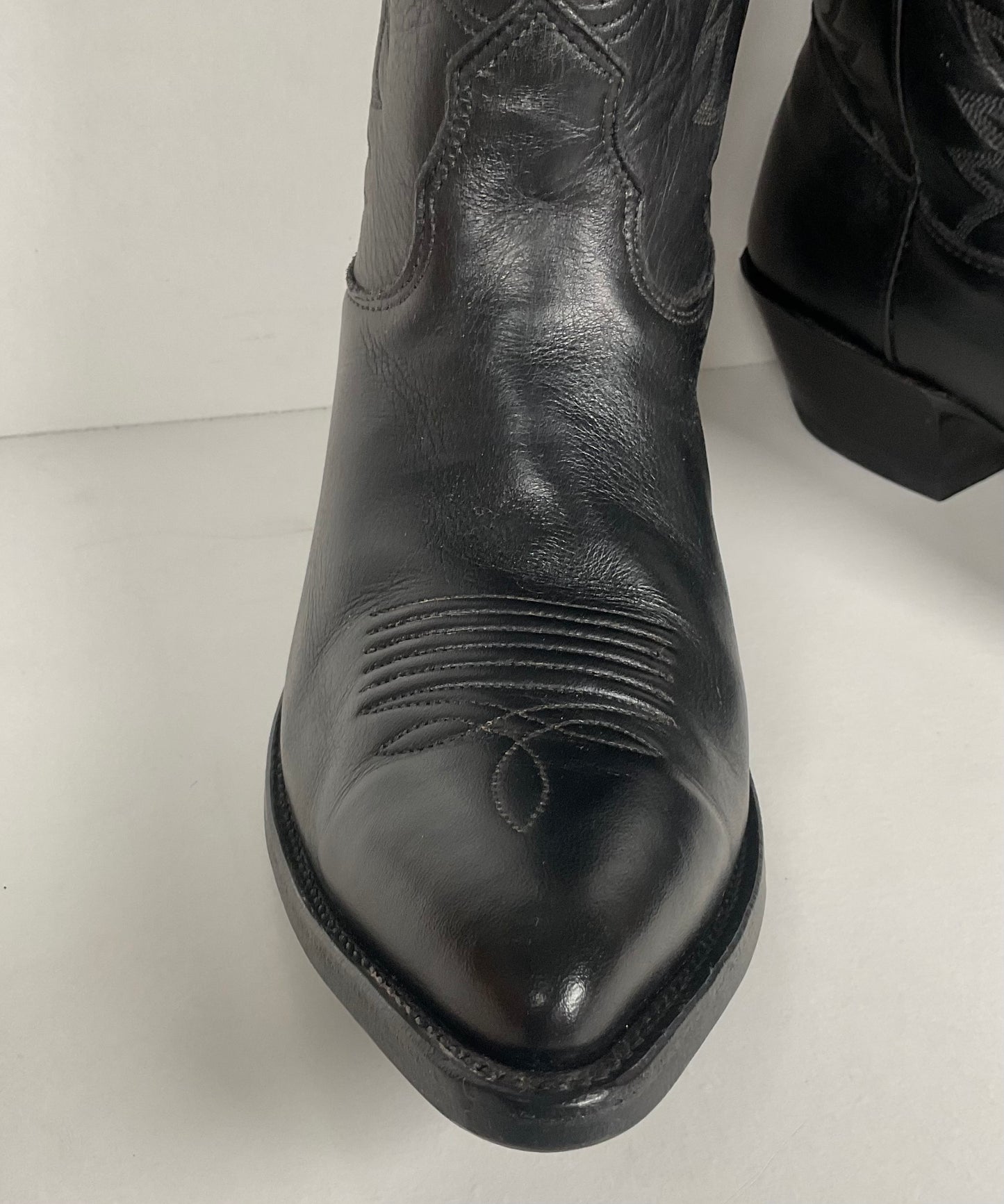 Vintage Nocona Deer Tan Cowboy Boots | USA Made | Men’s 10 C