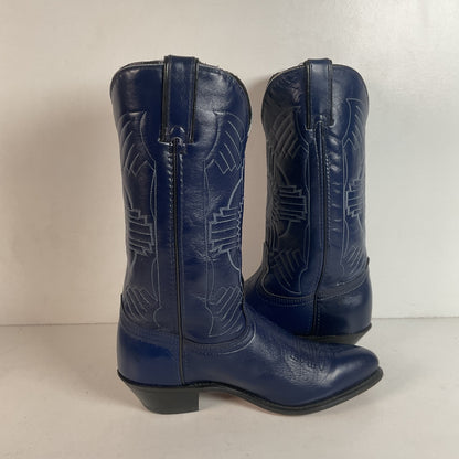 Vintage Durango Royal Blue Cowgirl Boots | USA Made | Women’s 8 M