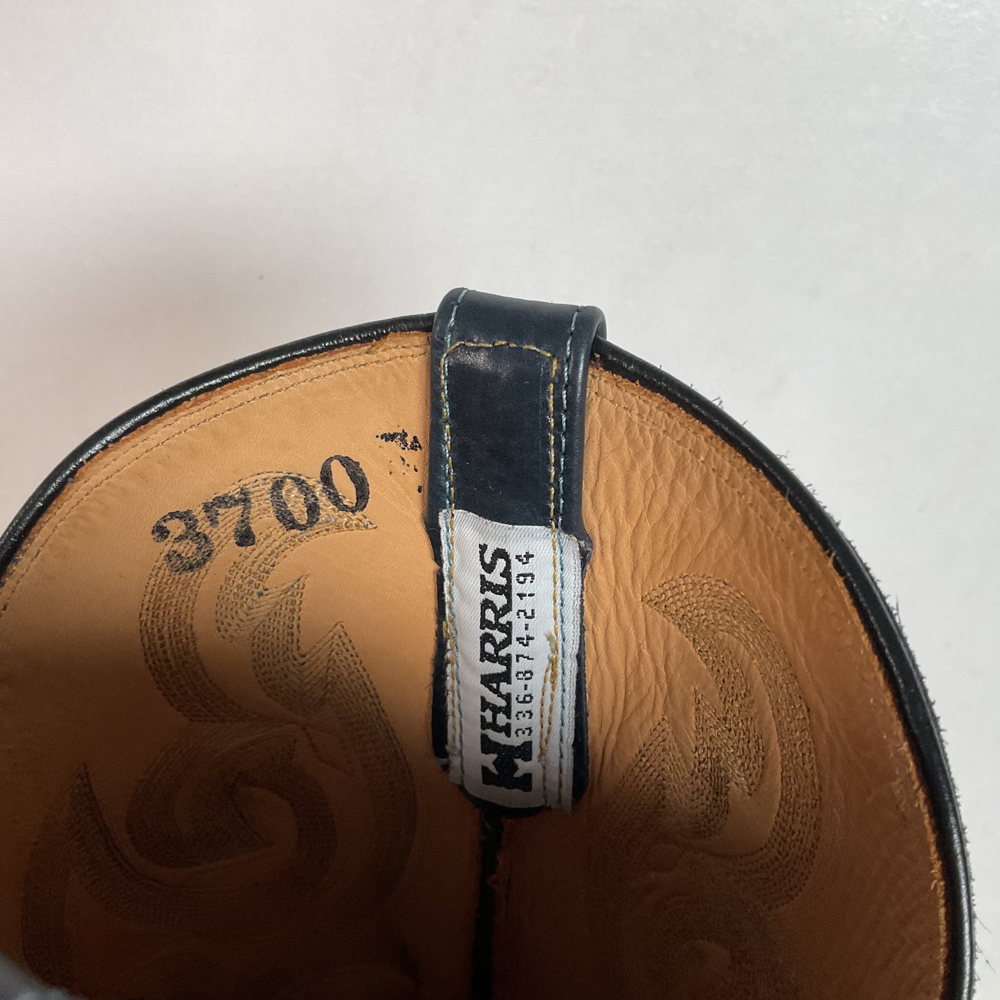 Rios of Mercedes Denim Blue Ostrich Quill Cowgirl Boots 7 C Roper Exotic