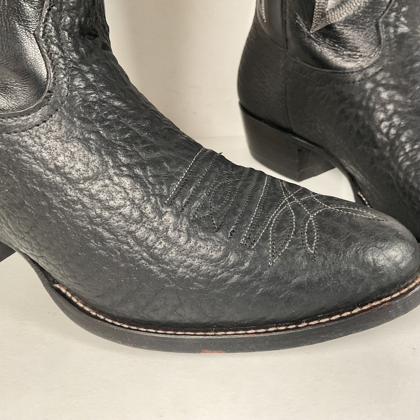 Nocona Bullhide Cowboy Boots | USA Made | Black | Men’s 8.5 EE
